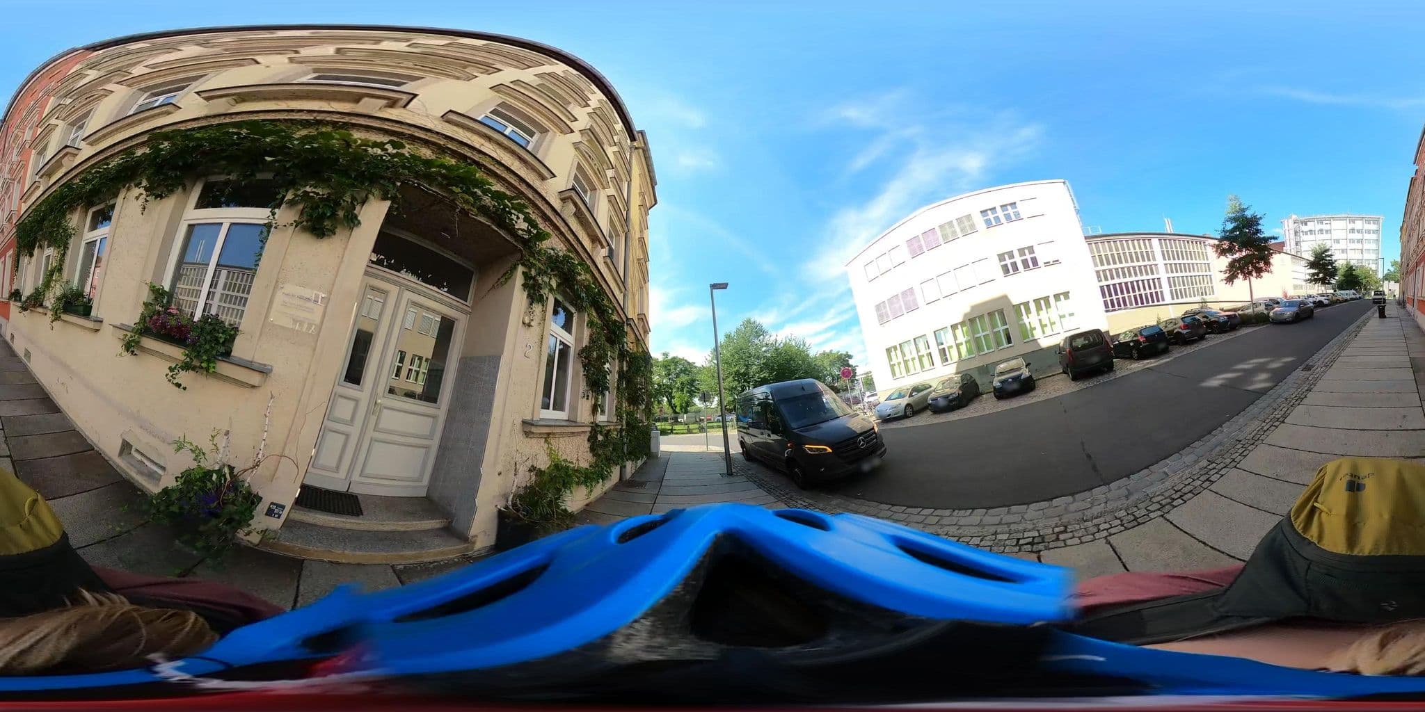 Street view near City-Oase Dresden, Dresden — © geowatti (CC BY-SA · Mapillary)