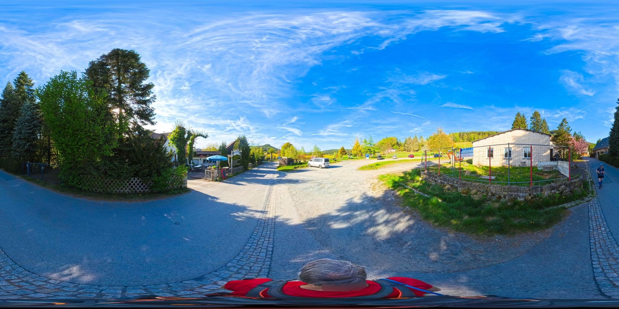 Street view near Zschirnsteinbaude, Bad Schandau — © Hol_Ger (CC BY-SA · Mapillary)