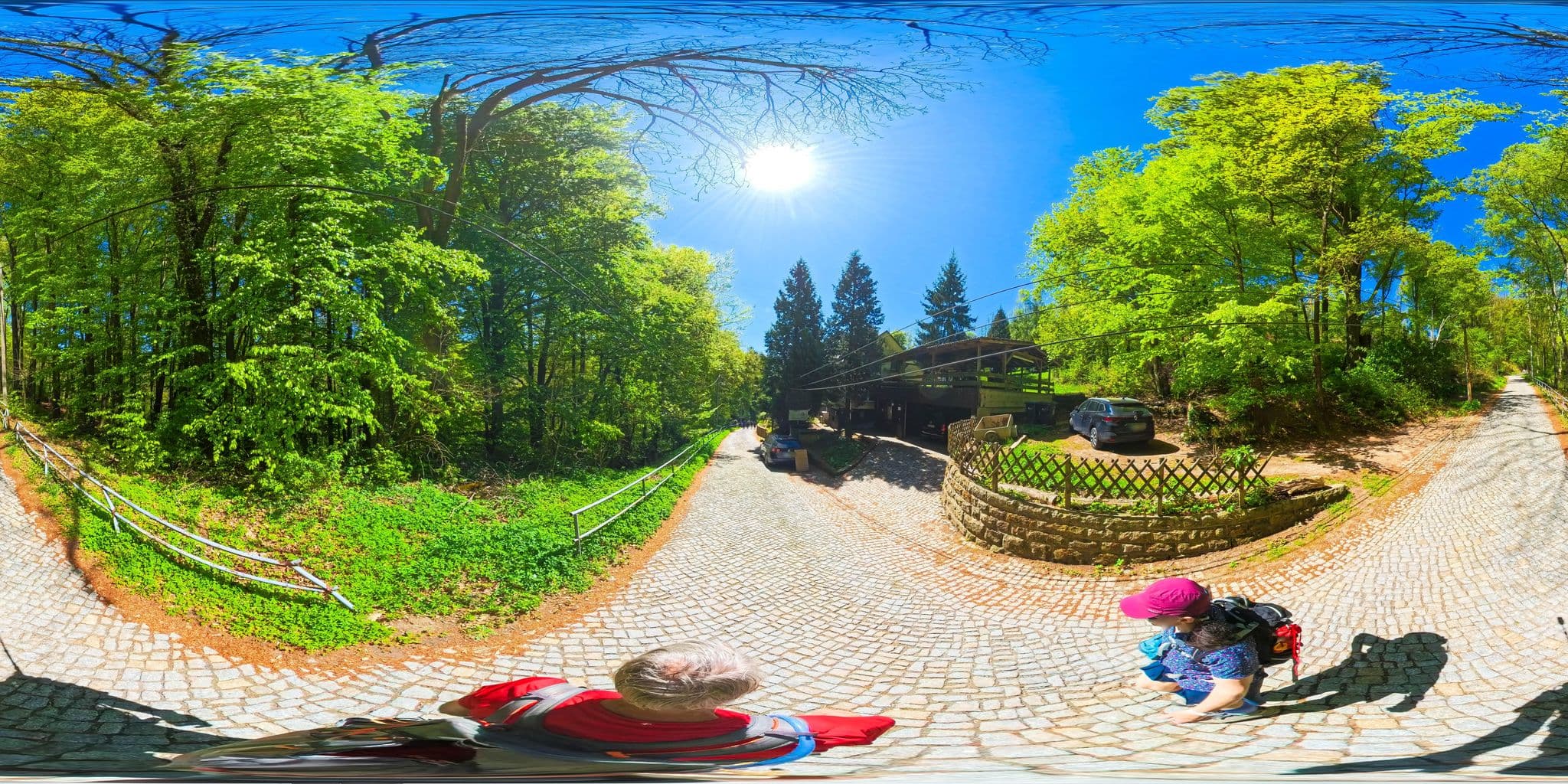 Street view near Ferienhaus Elisabeth, Bad Schandau — © Hol_Ger (CC BY-SA · Mapillary)