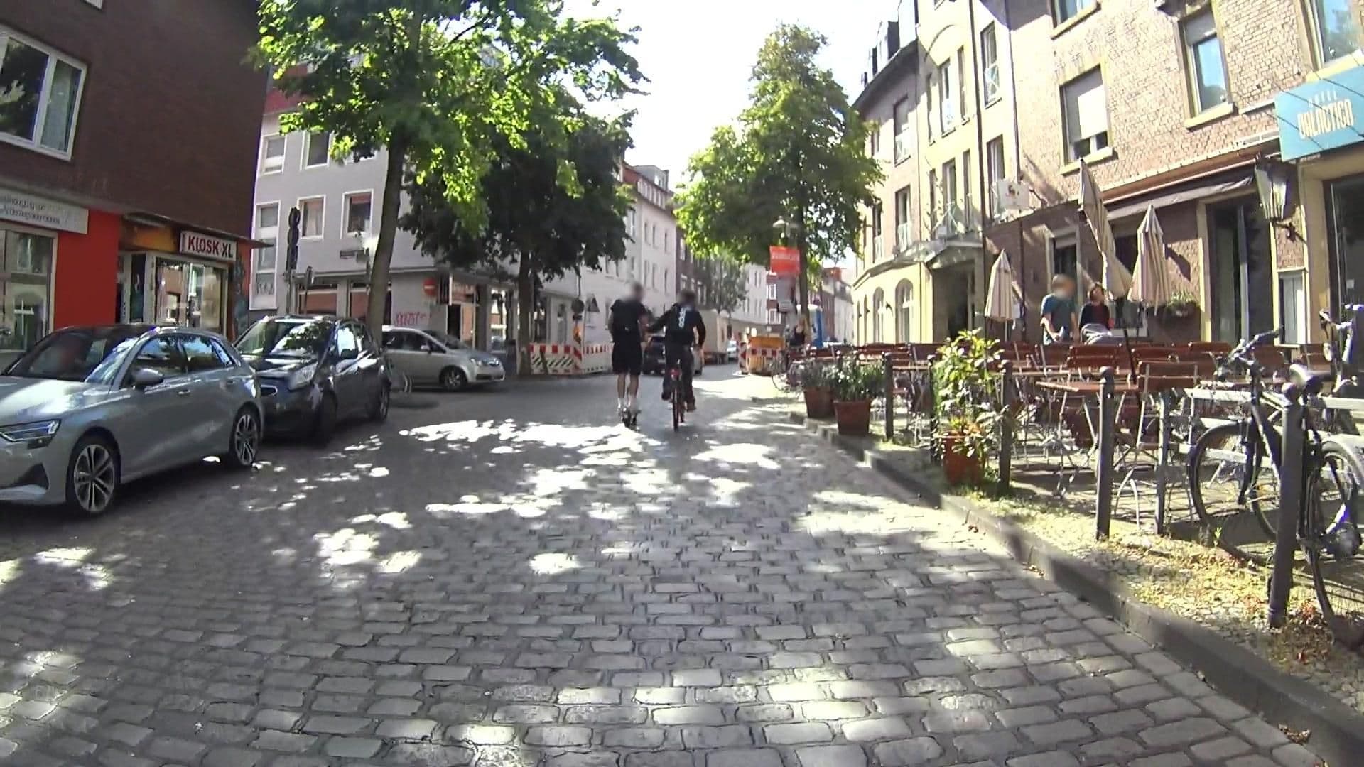 Street view near Hotel Überwasserhof, Münster — © Morina (CC BY-SA · Mapillary)