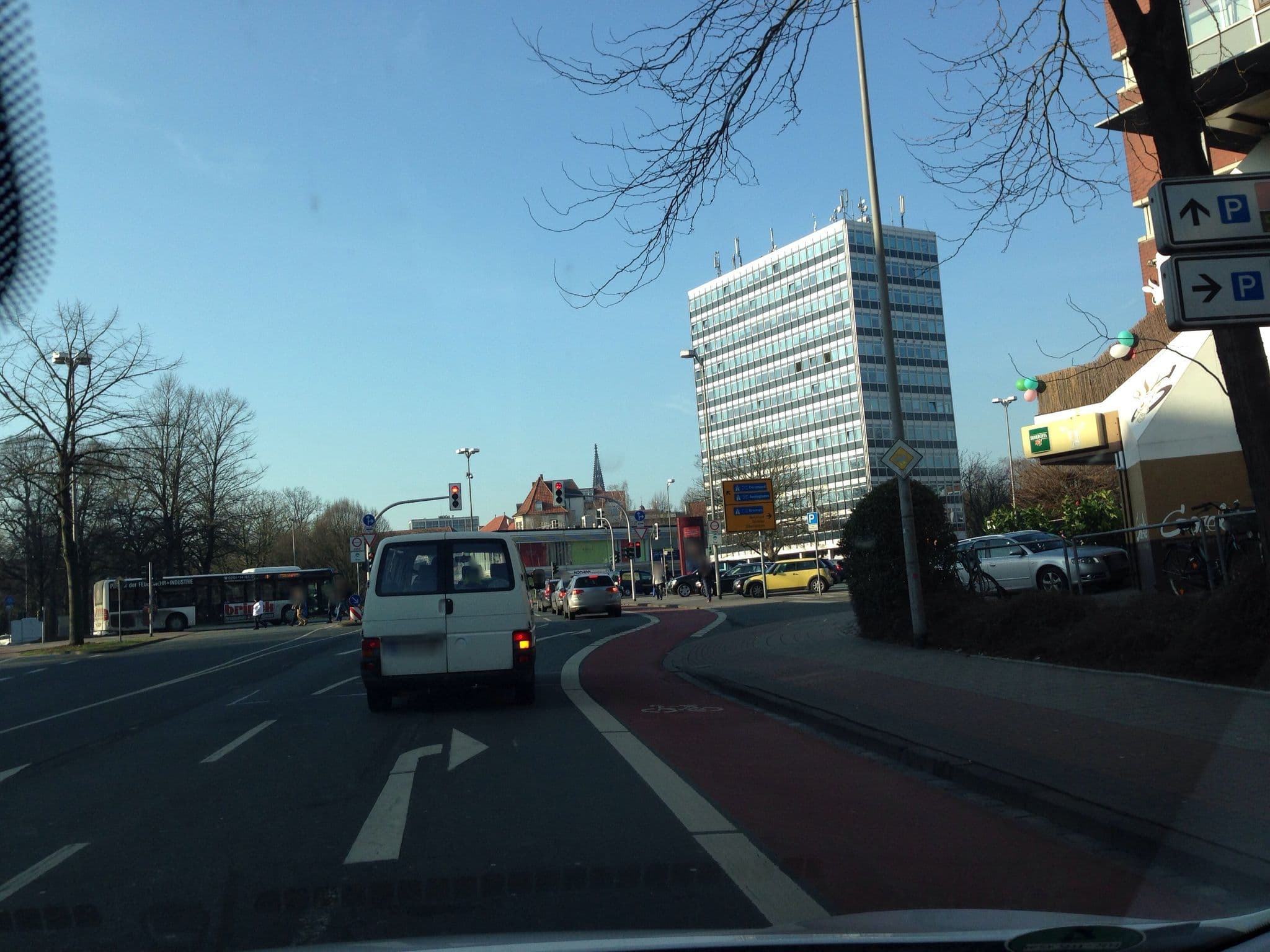 Street view near Osburg Rentenberaterin Martina, Münster — © descilla (CC BY-SA · Mapillary)