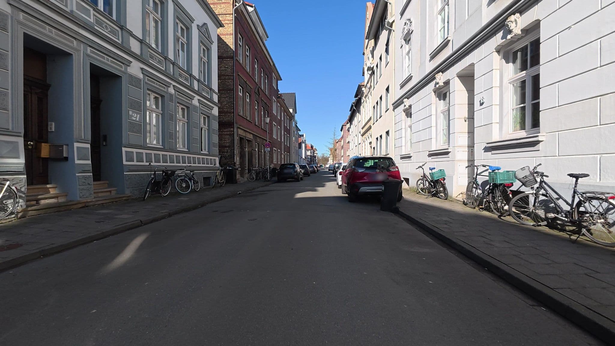 Street view near Ferienwohnung Vermietung Fortströe, Münster — © Morina (CC BY-SA · Mapillary)