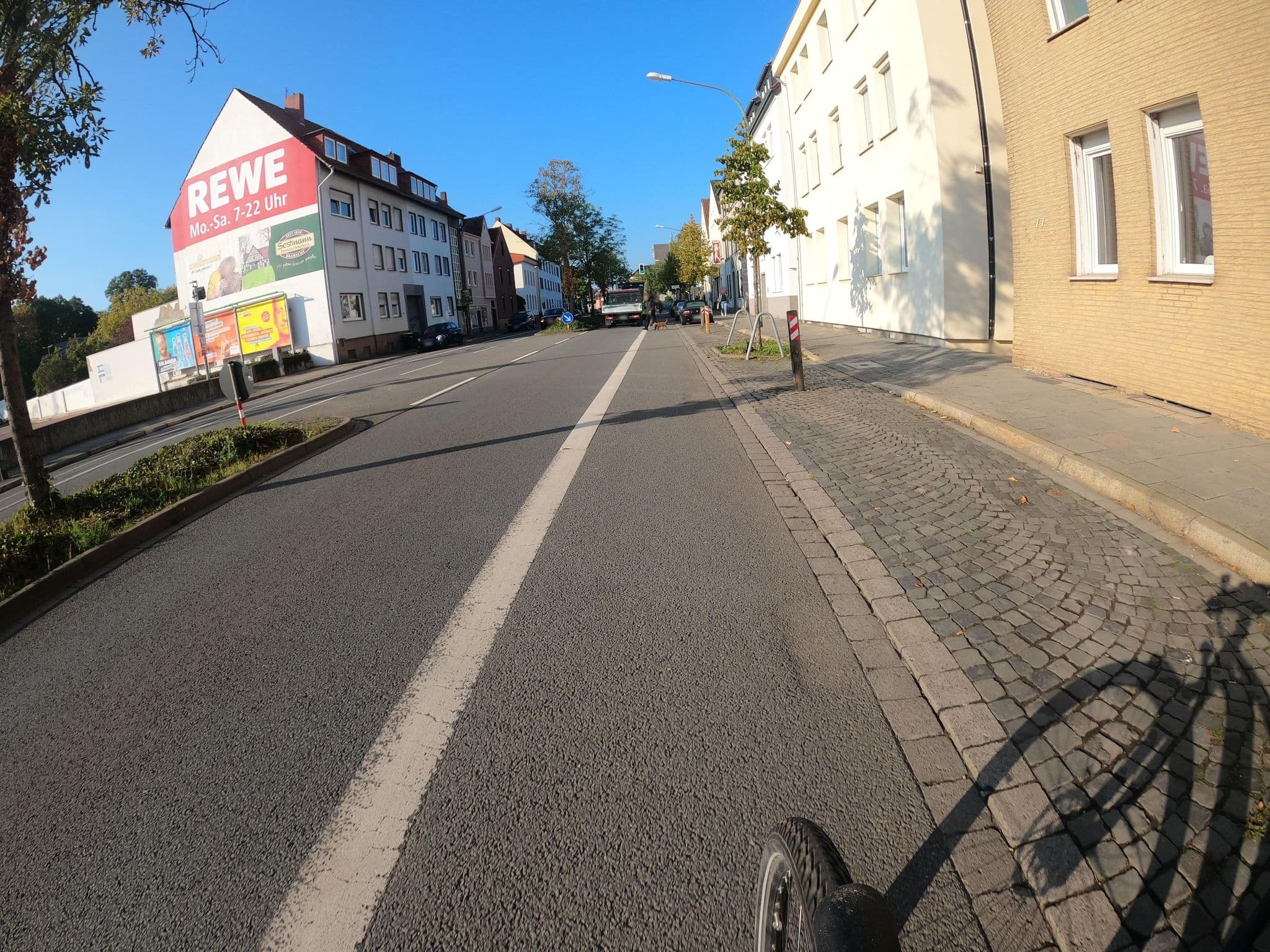 Street view near Pension Lisa, Osnabrück — © VIA_KK (CC BY-SA · Mapillary)