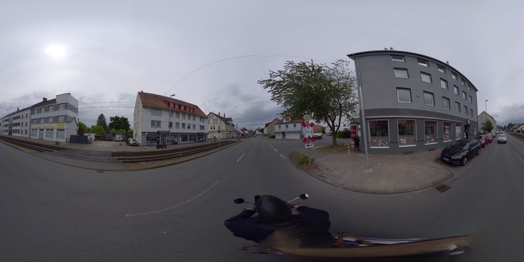 Street view near Pension+ g.GmbH Psychosoziale Einrichtungen, Bielefeld — © flohoff (CC BY-SA · Mapillary)
