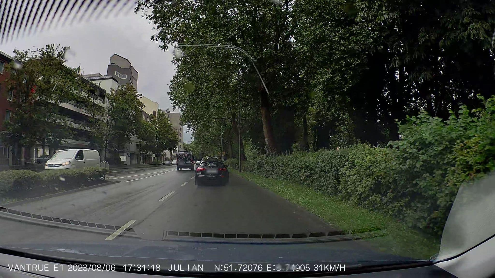 Street view near ibis Paderborn City, Paderborn — © nrailuj (CC BY-SA · Mapillary)