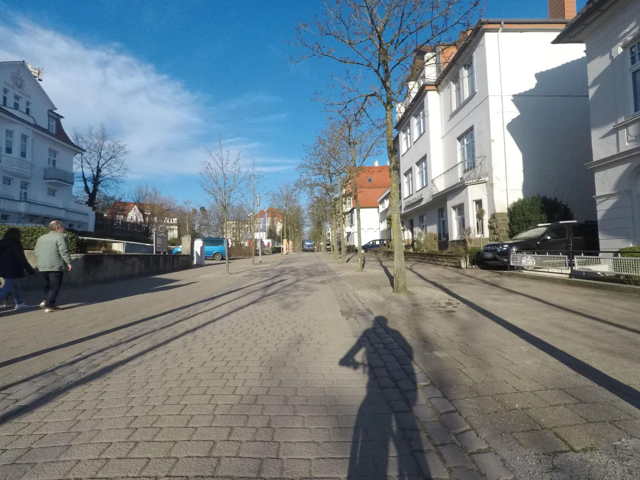 Street view near Pension Haus Delius, Bad Salzuflen — © mapiman (CC BY-SA · Mapillary)