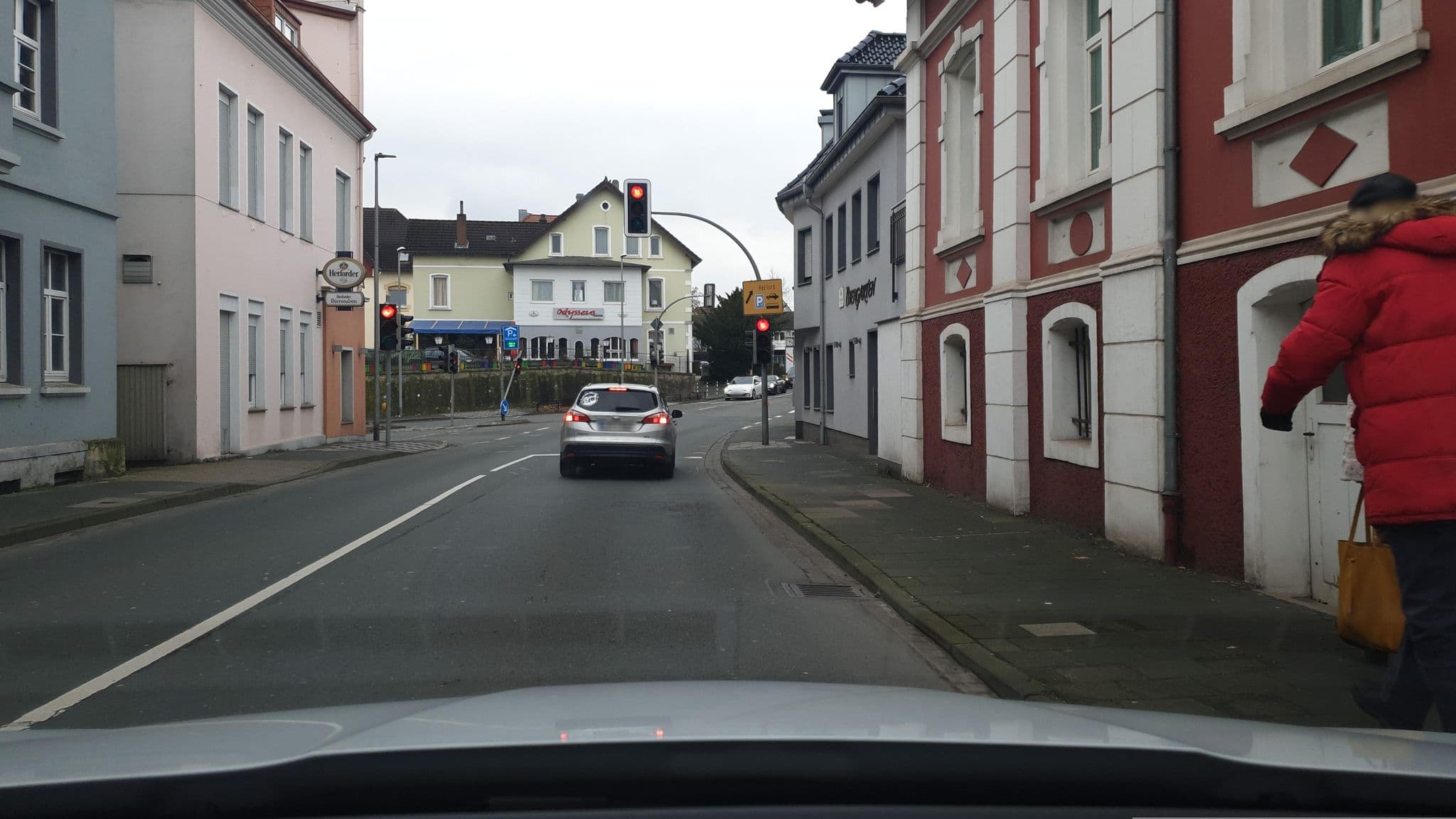 Street view near Antik-Hotel Eichenhof, Bad Salzuflen — © Schmarvis (CC BY-SA · Mapillary)