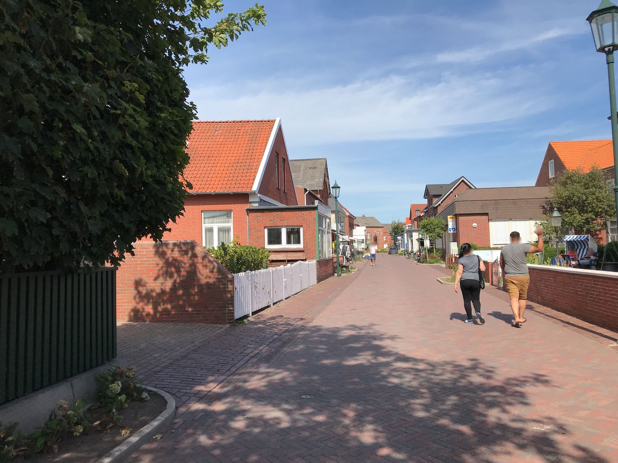 Street view near Hotel-Pension Haus Hubertus, Borkum — © multimaze (CC BY-SA · Mapillary)