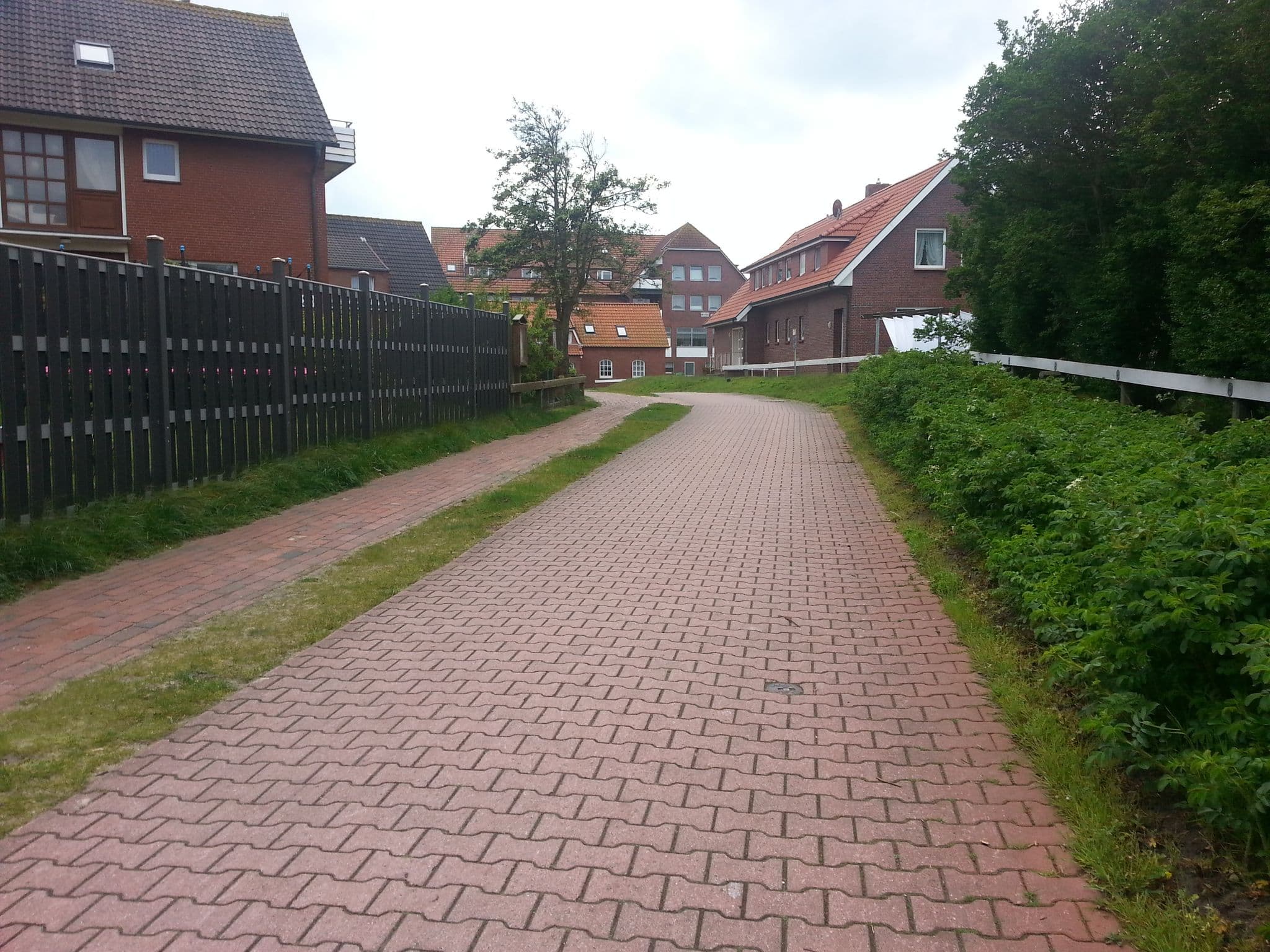 Street view near Pension Strandvilla, Langeoog — © madmaxms (CC BY-SA · Mapillary)