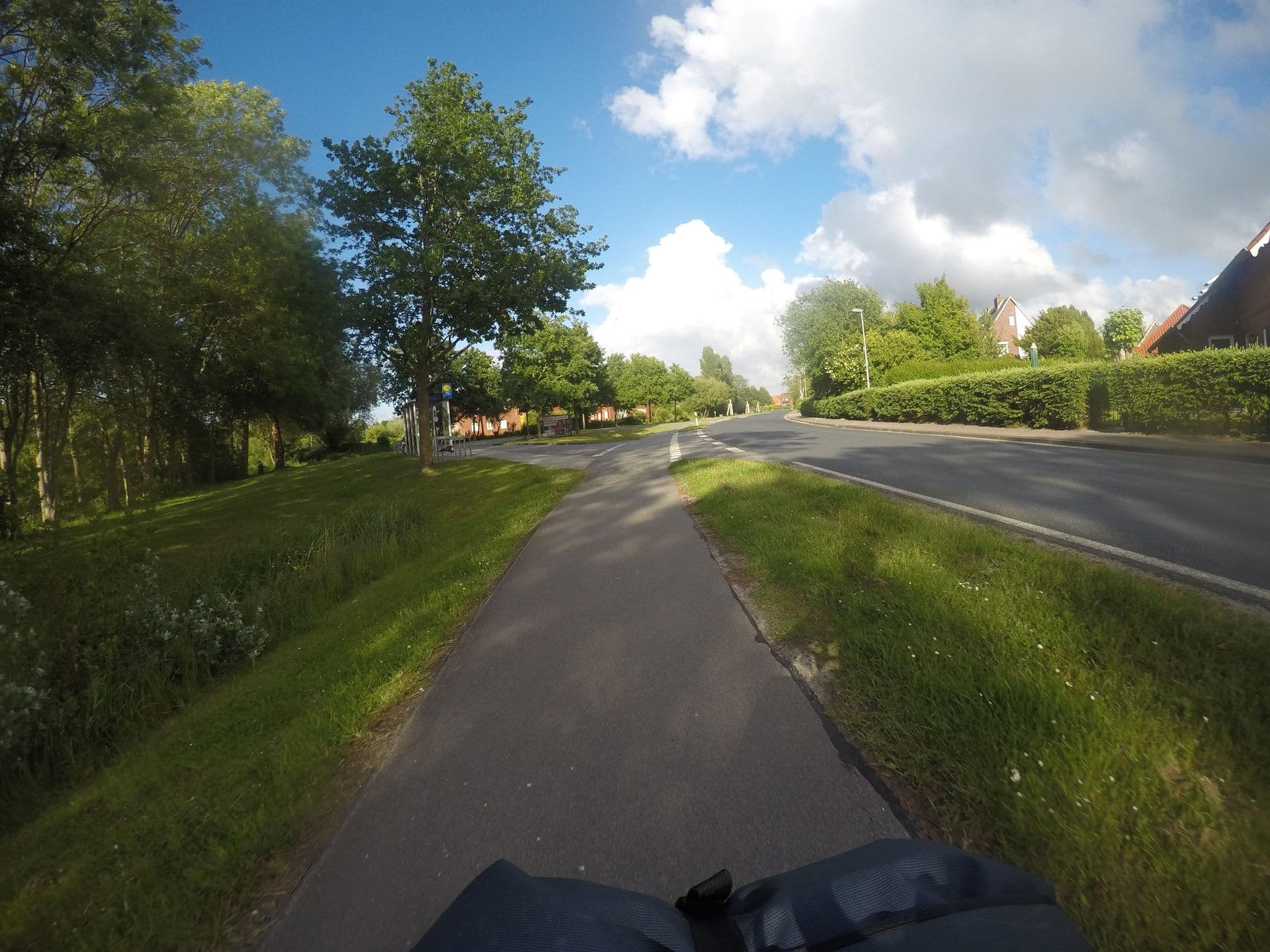 Street view near Ferienwohnungen Deyerer, Dornum — © mfa (CC BY-SA · Mapillary)