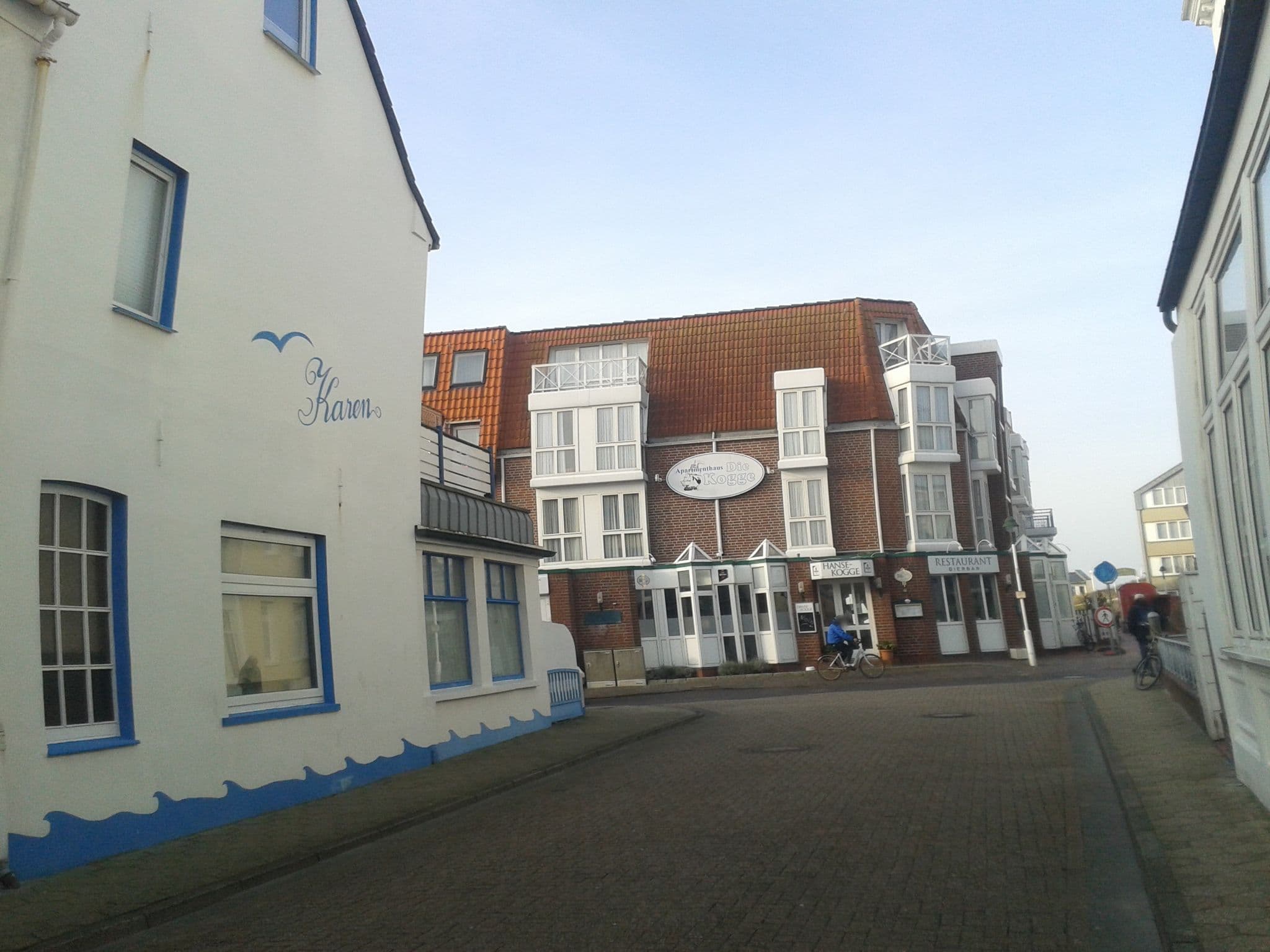 Street view near Kapitän's Huus Maja, Norderney — © thomas (CC BY-SA · Mapillary)