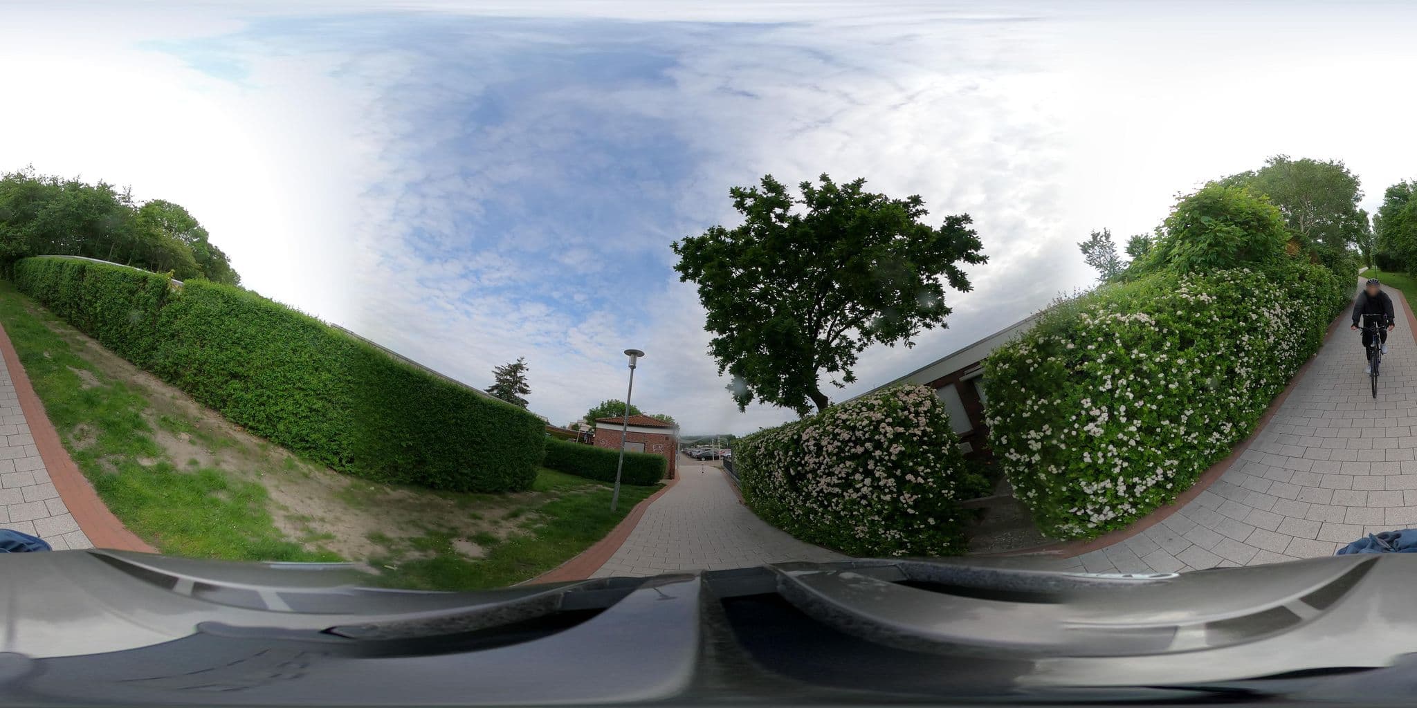 Street view near Ferienwohnungen in Norddeich Vermietung von Ferienwohnungen, Norddeich — © JHecht (CC BY-SA · Mapillary)