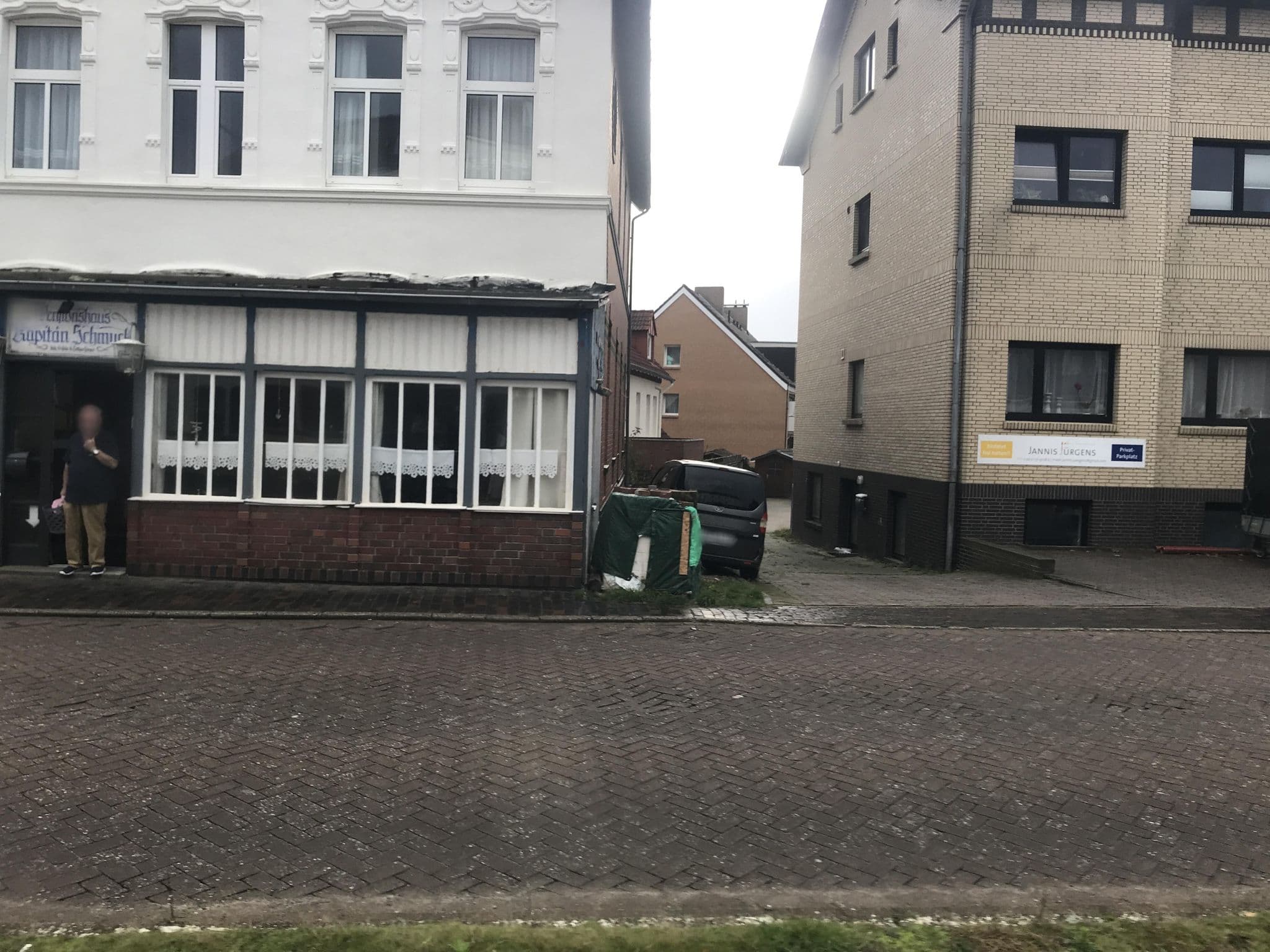 Street view near Haus Waidmannsheil Ramona und Thorsten Heidemeyer, Borkum — © miguel_andrade (CC BY-SA · Mapillary)