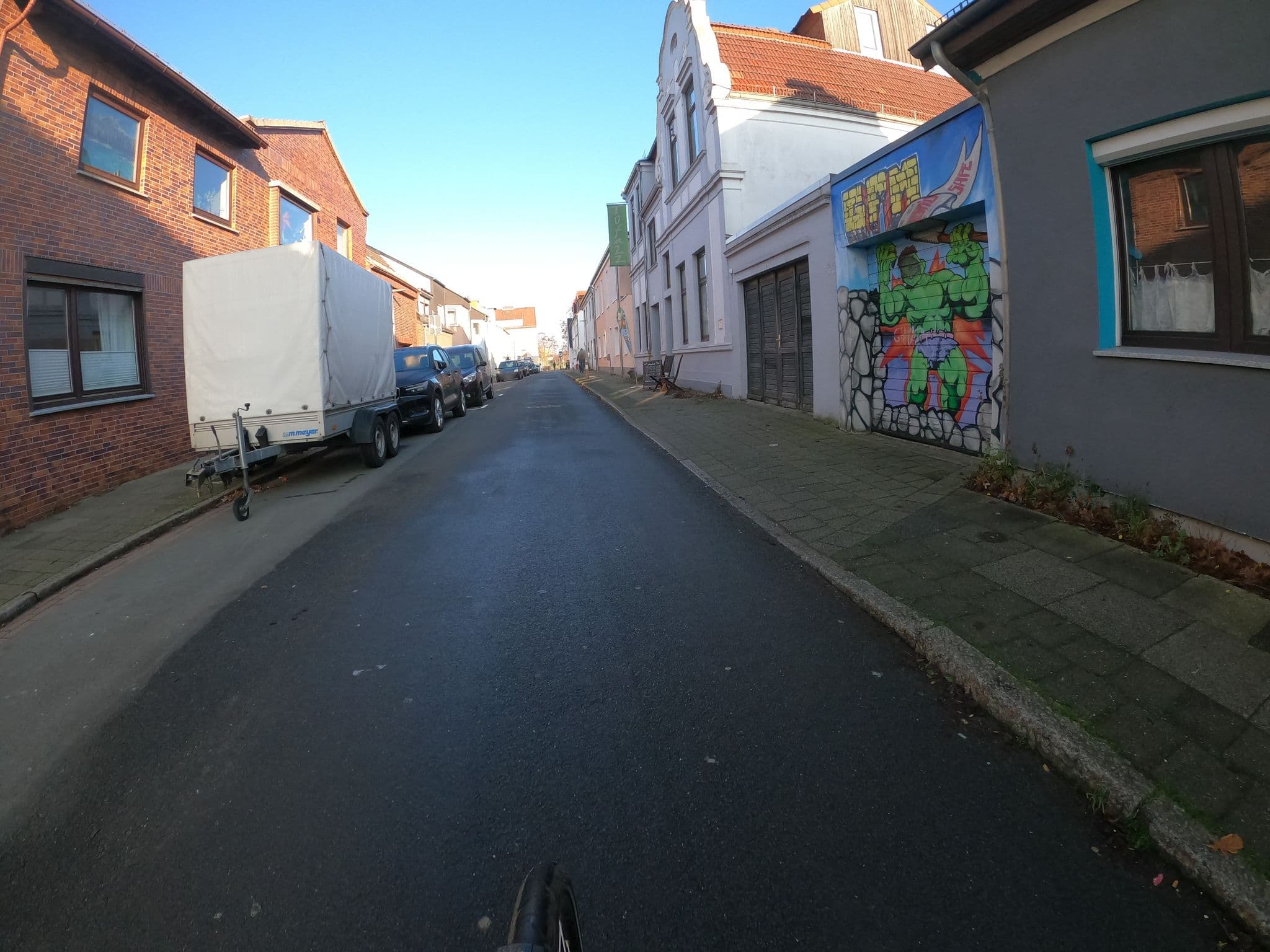 Street view near Bremer Bio Bleibe, Bremen — © juesi (CC BY-SA · Mapillary)
