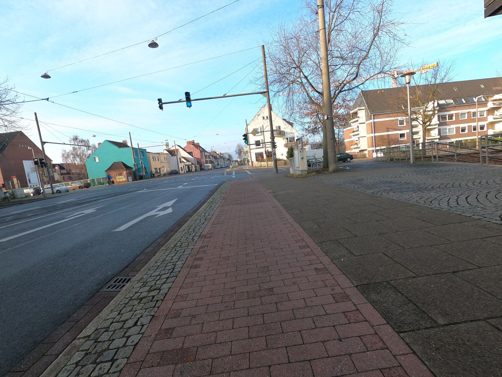 Street view near Comfort Hotels Bremen - Hotelportal, Bremen — © juesi (CC BY-SA · Mapillary)