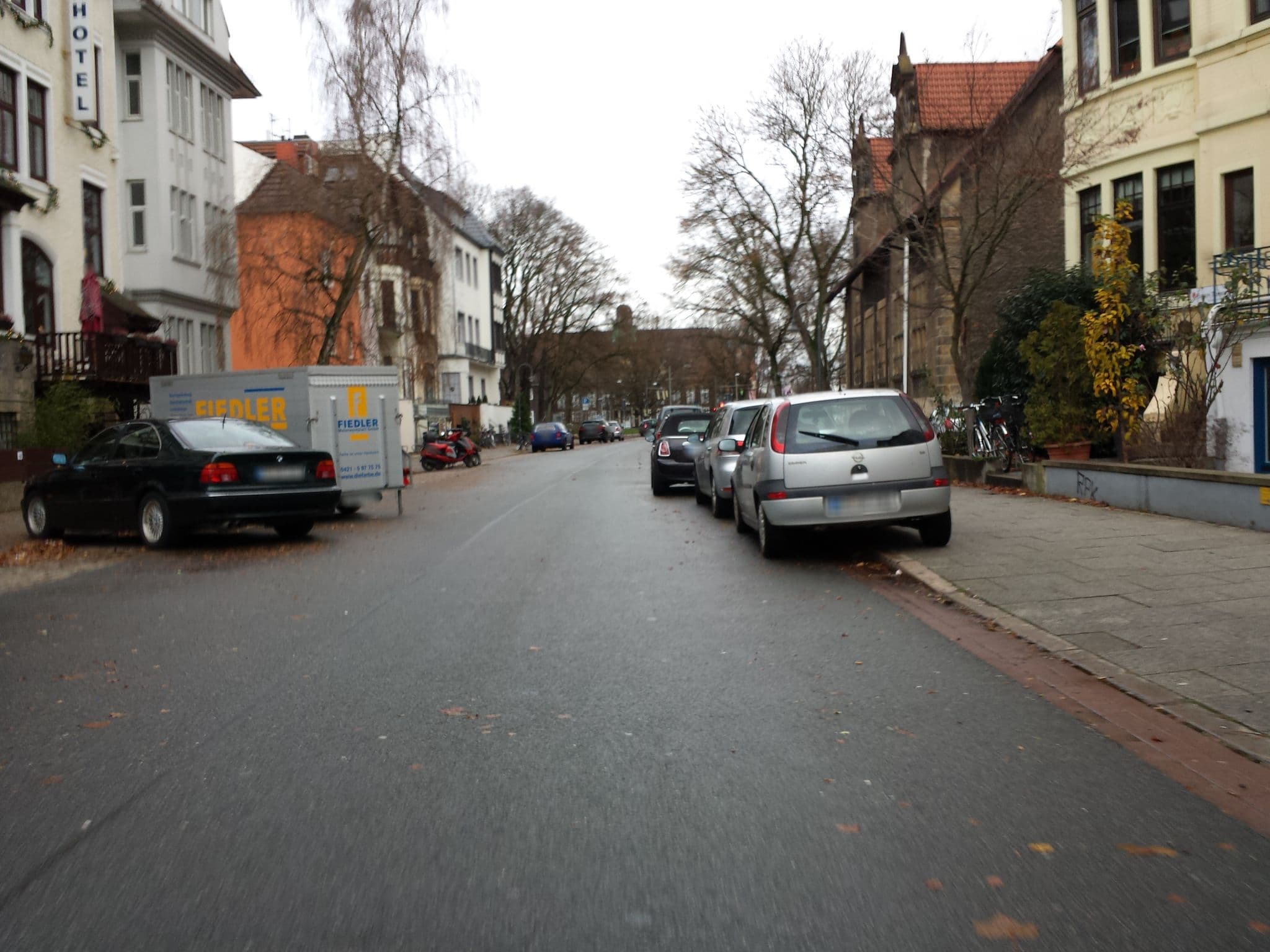 Street view near City Partner Hotel Residence Bremen, Bremen — © hubert87 (CC BY-SA · Mapillary)