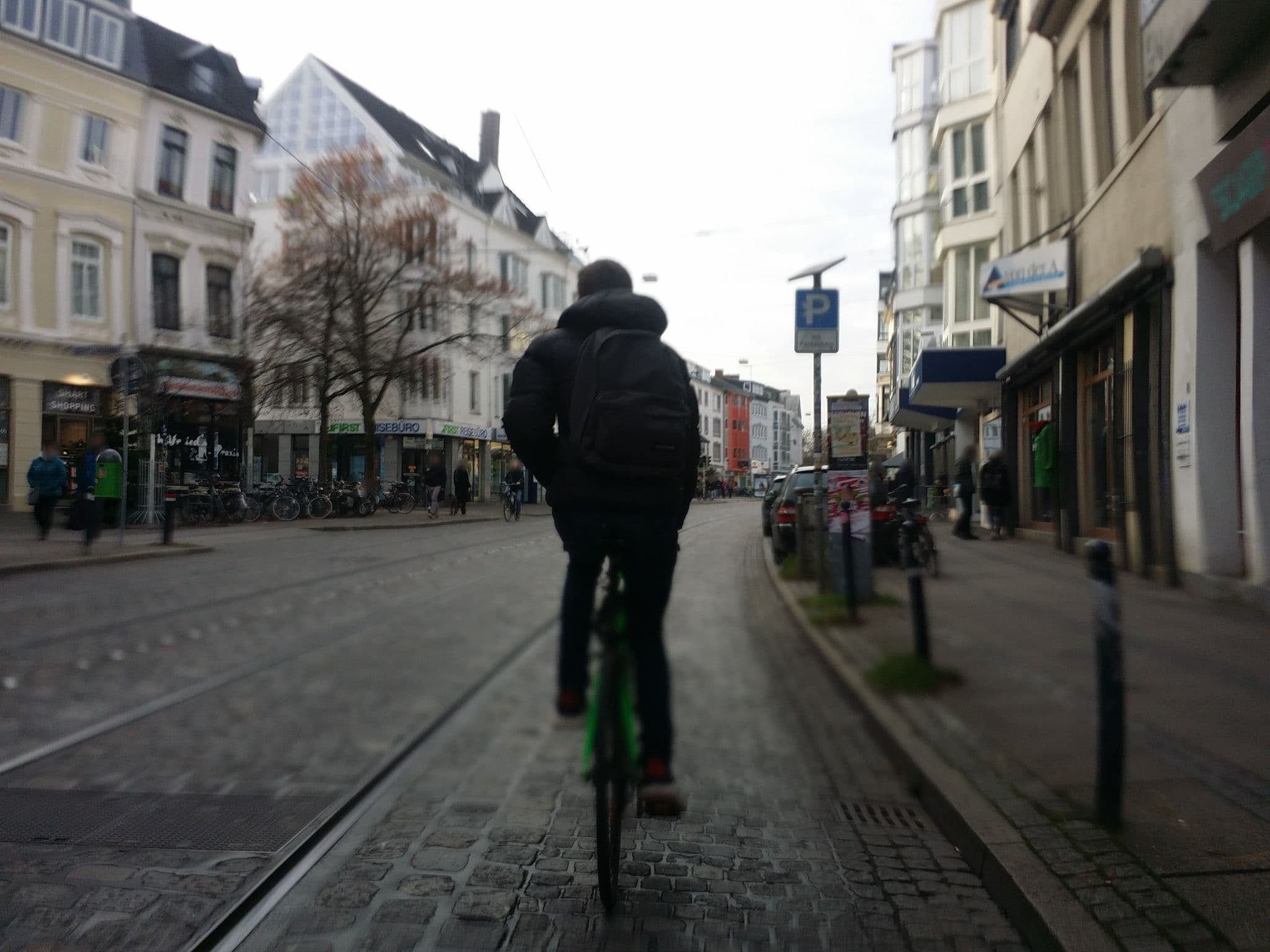 Street view near Ferien Apartment, Bremen — © abausd (CC BY-SA · Mapillary)