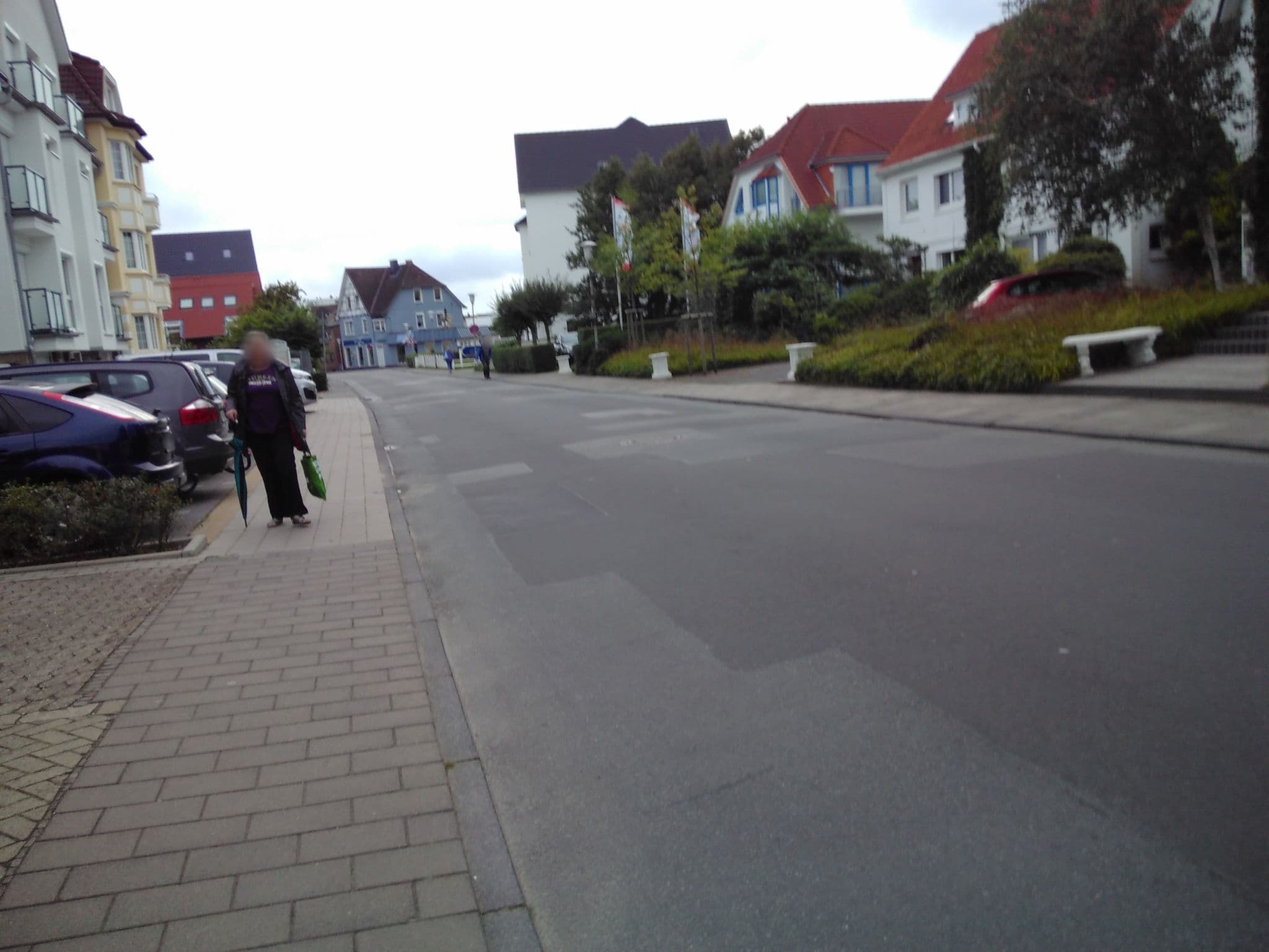 Street view near Gästehaus Kopp, Cuxhaven — © zuse (CC BY-SA · Mapillary)