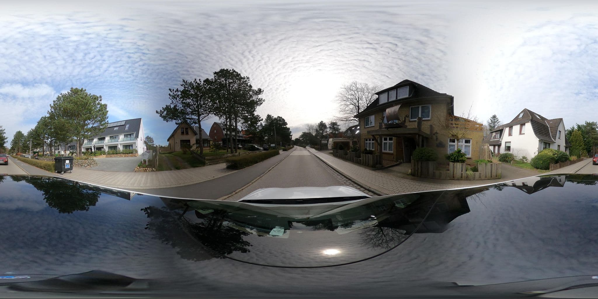 Street view near Hotel Wikinger Sankt Peter Ording, Sankt Peter-Ording — © peterleth (CC BY-SA · Mapillary)