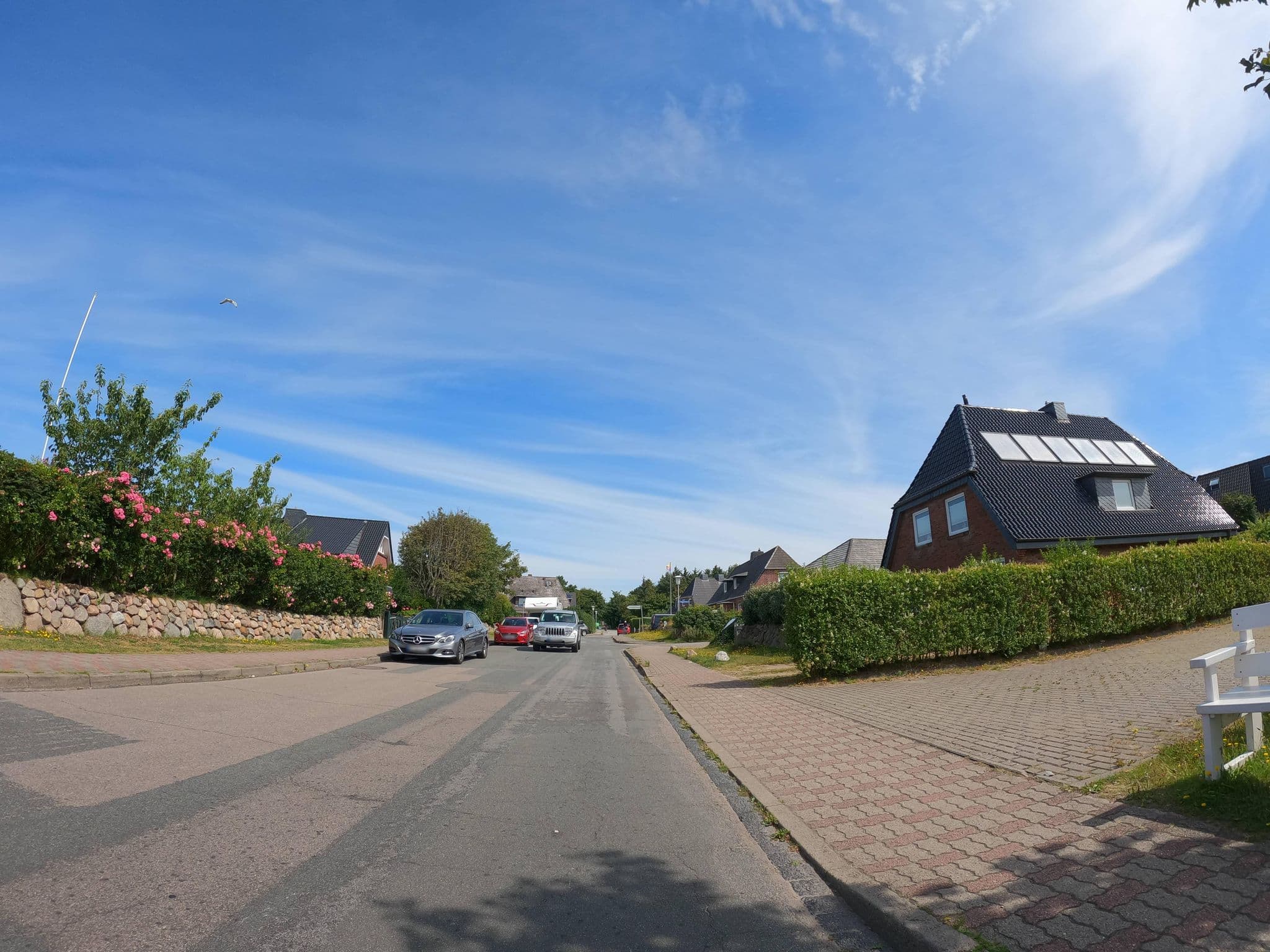 Street view near Exklusiv Wohnung Nika, Westerland — © strubbl (CC BY-SA · Mapillary)