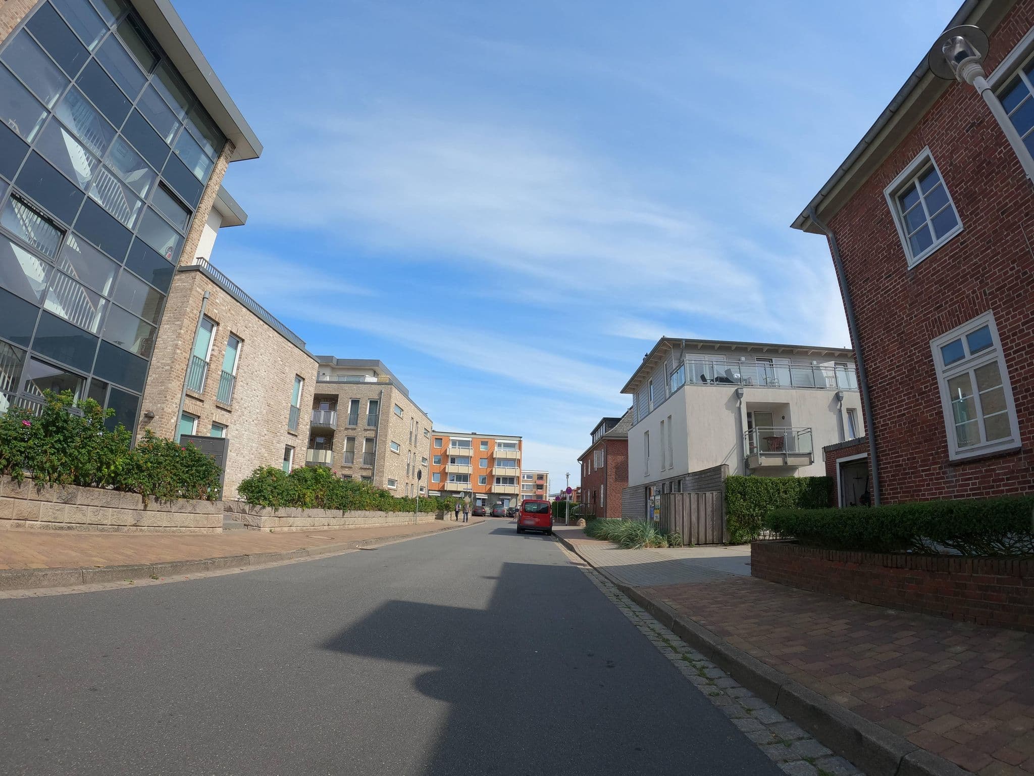 Street view near Ferienwohnung Dünensand, Westerland — © strubbl (CC BY-SA · Mapillary)