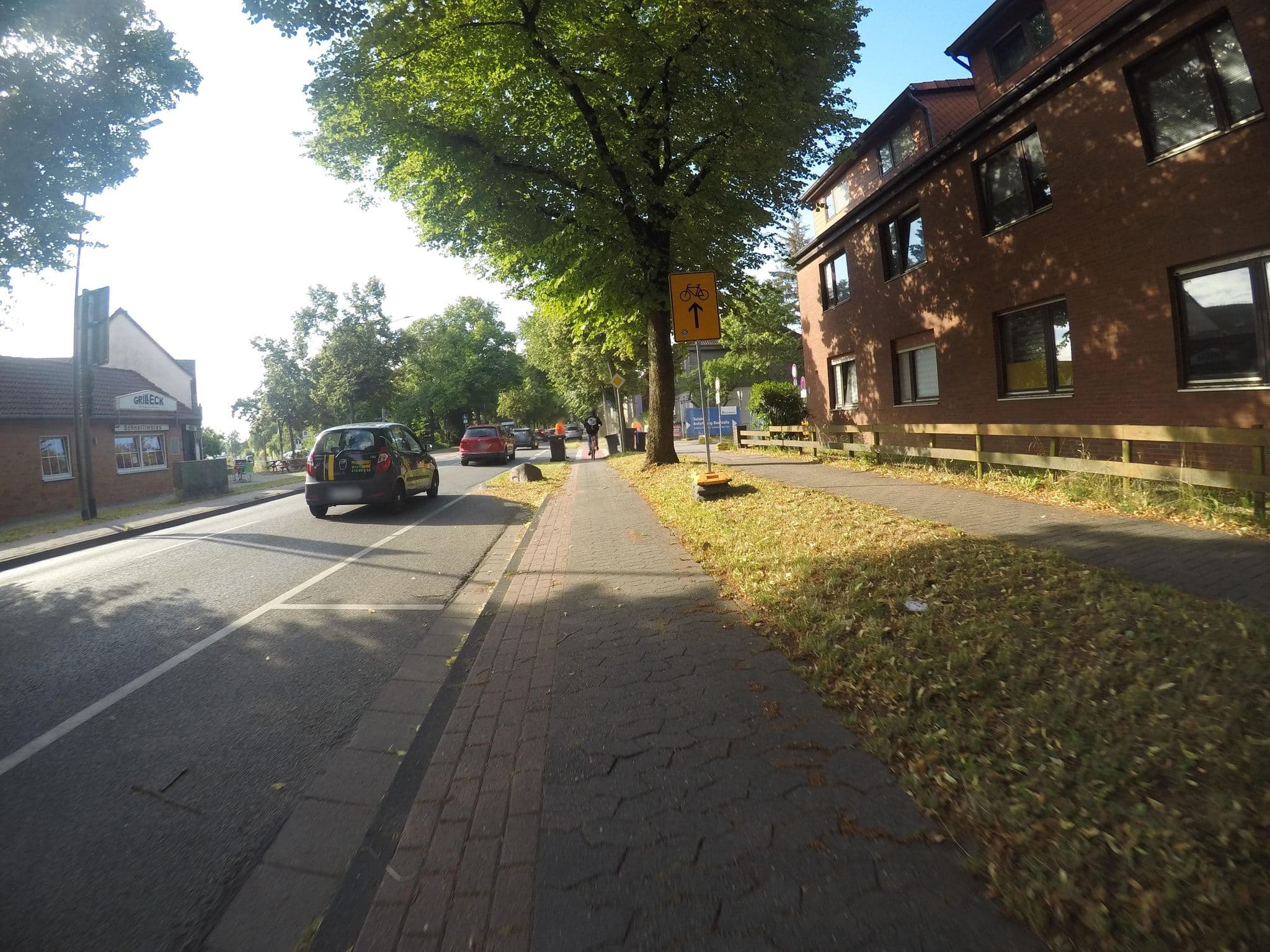 Street view near Pension Zum Blauen Haus Inh. Schubode, Celle — © mfa (CC BY-SA · Mapillary)