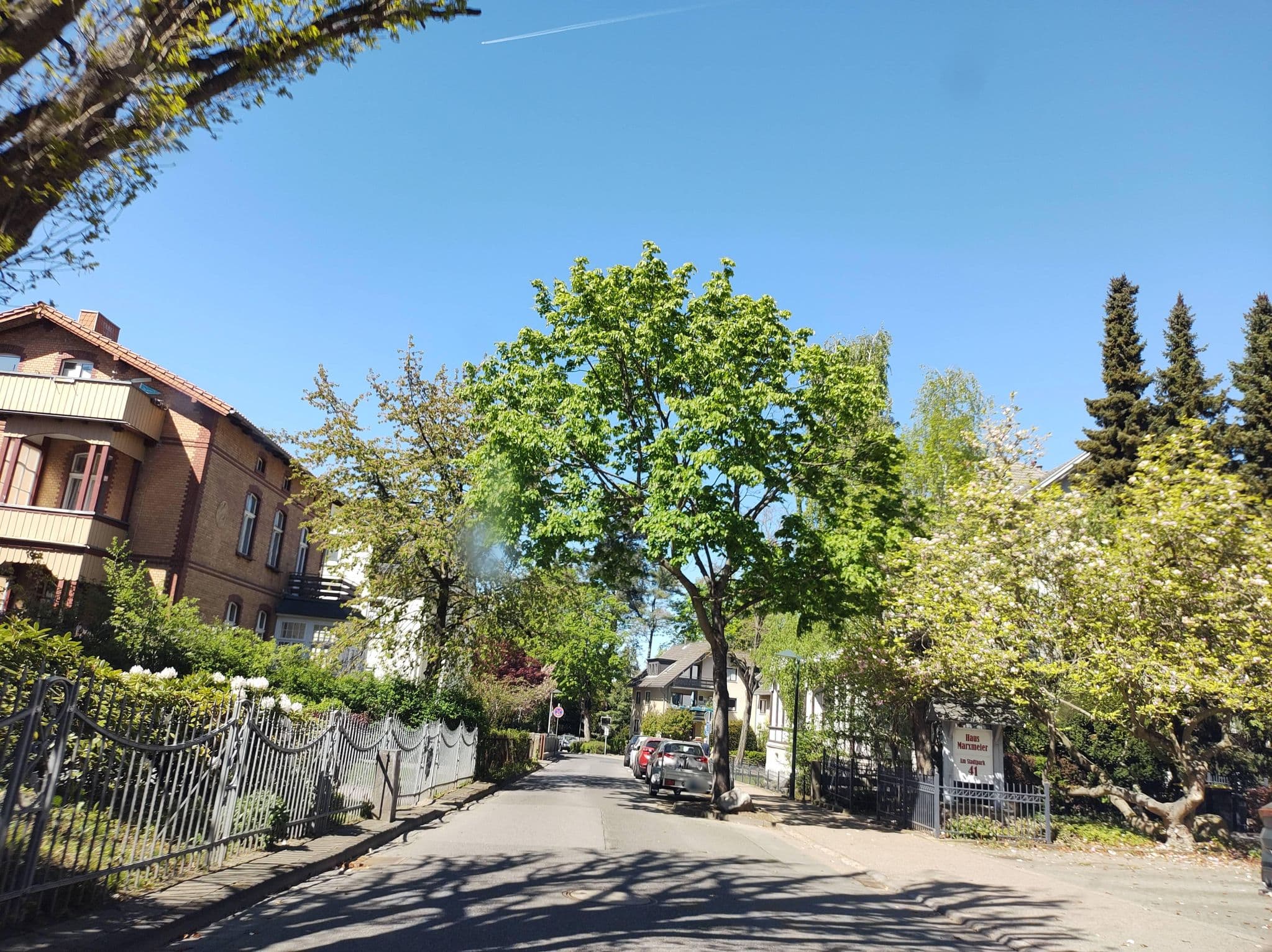 Street view near Hotel Villa Maerchen, Bad Harzburg — © thetornado76 (CC BY-SA · Mapillary)