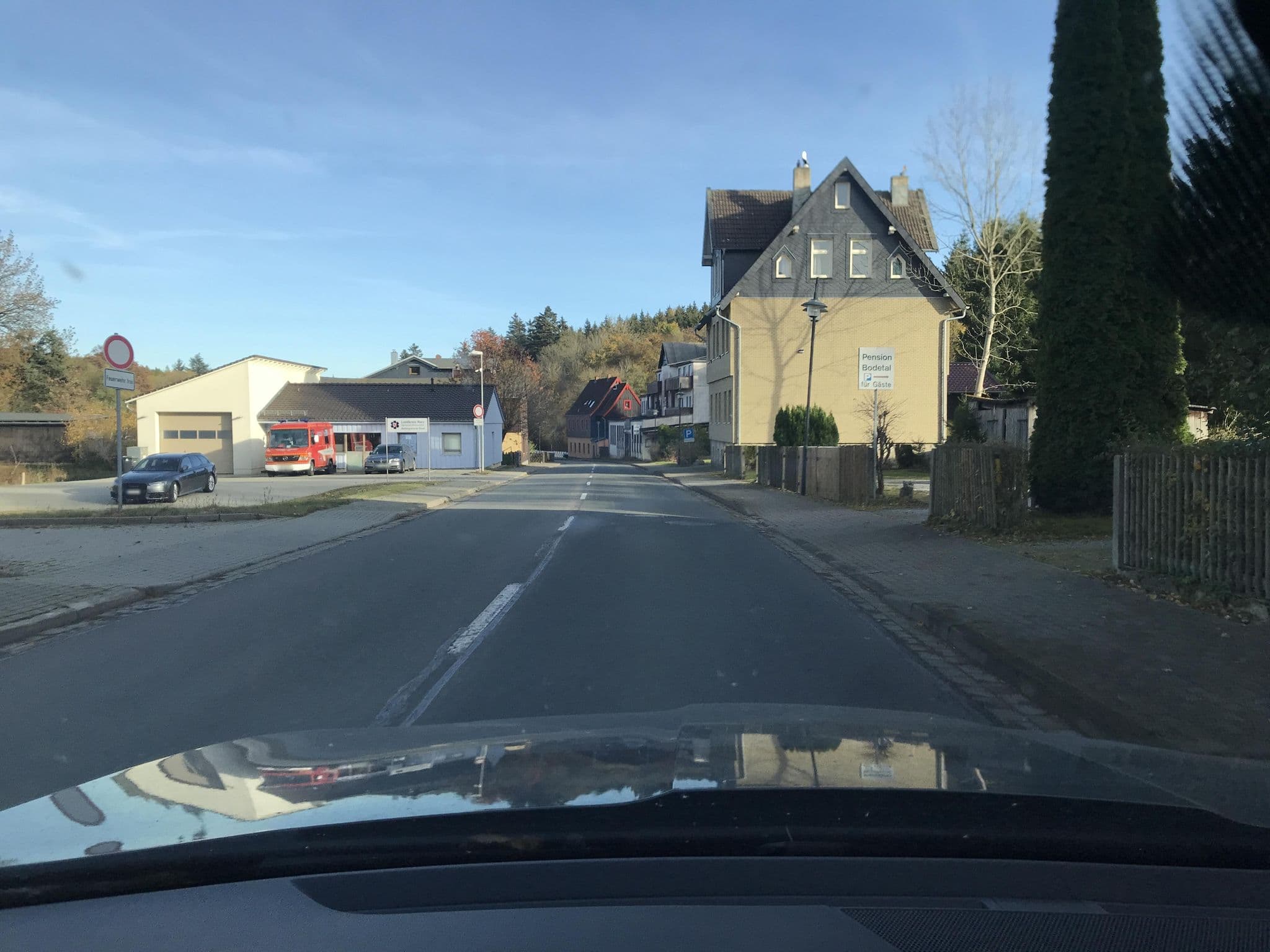 Street view near Bodetal Pension, Braunlage — © surveyor99 (CC BY-SA · Mapillary)