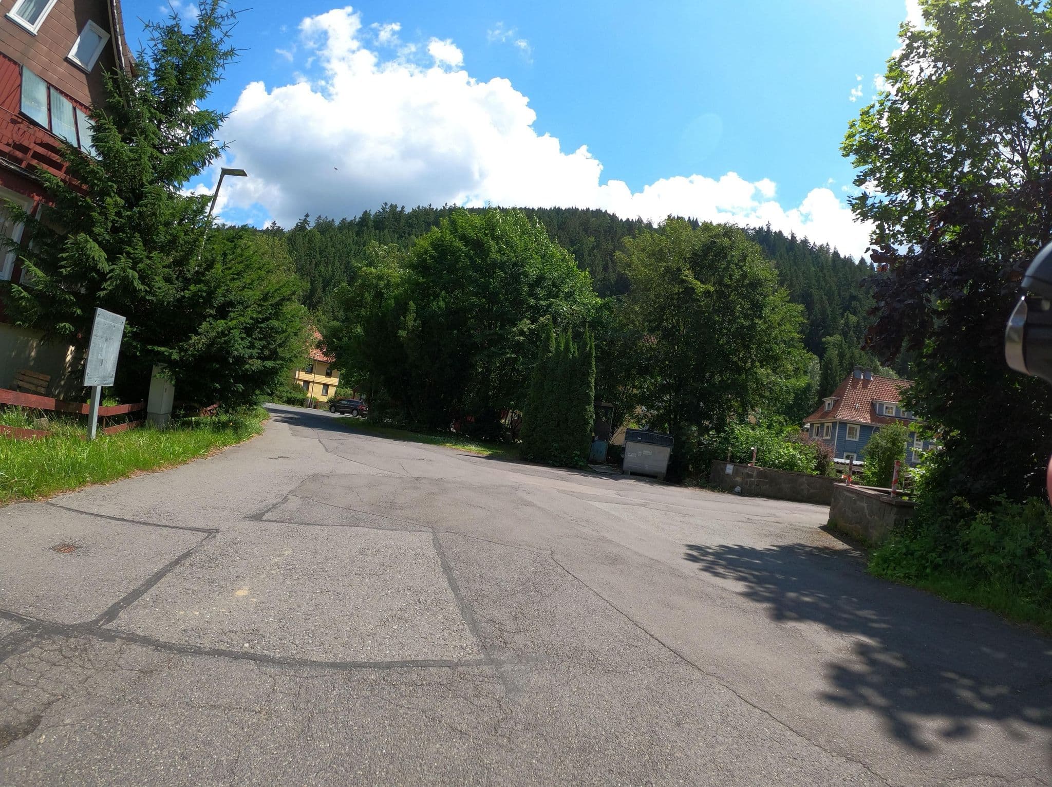 Street view near Ferienhäuser Am Waldschlößchen, Wildemann — © Langfahrer (CC BY-SA · Mapillary)