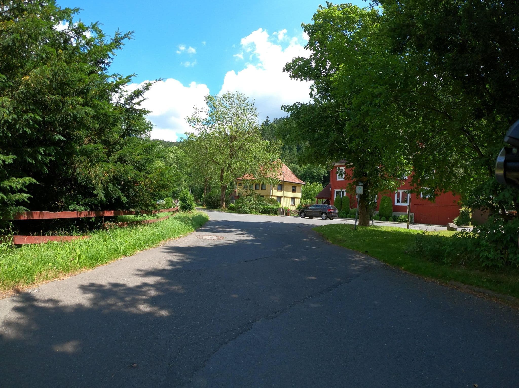 Street view near Pension Der Tourstop, Wildemann — © Langfahrer (CC BY-SA · Mapillary)