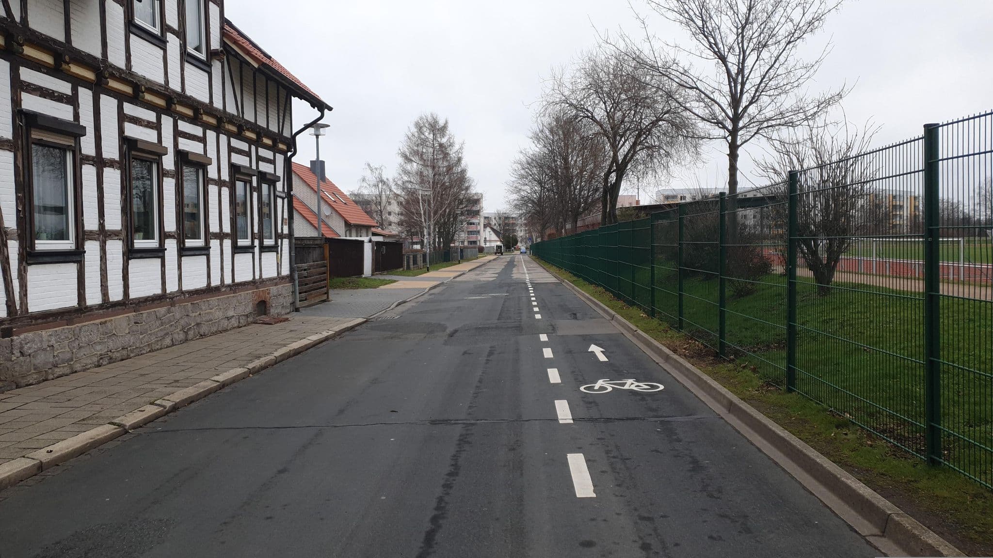 Street view near Ferienwohnung HARZgeNUSS, Wernigerode — © pilvi (CC BY-SA · Mapillary)