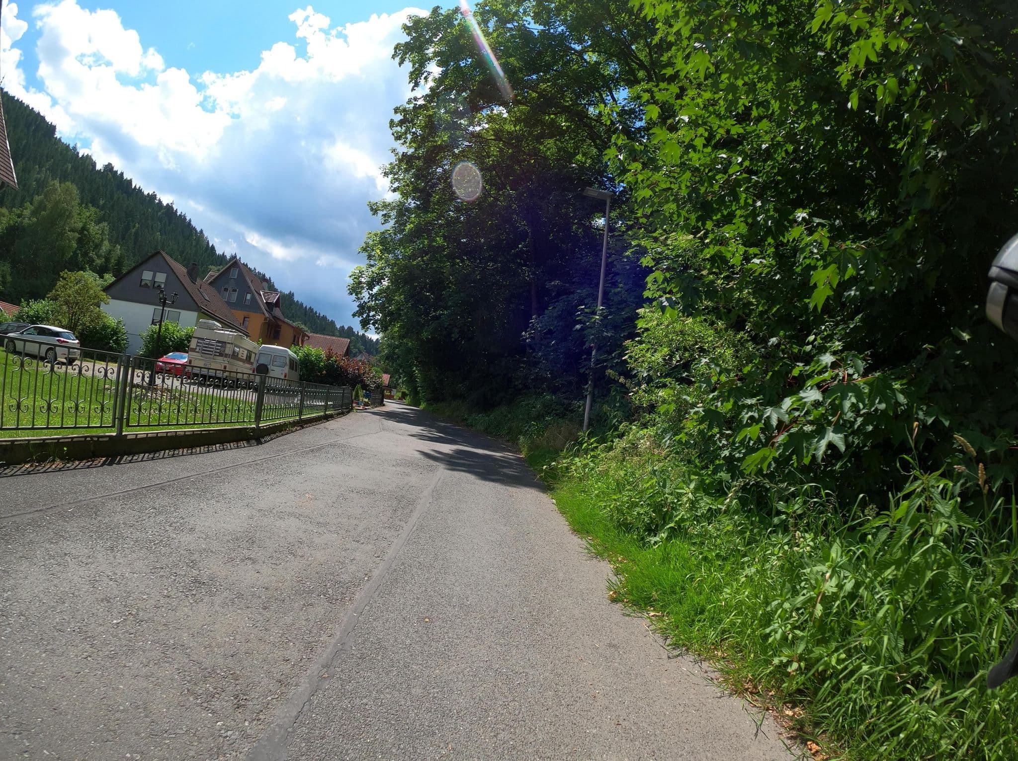 Street view near Pension Am Wald, Wildemann — © Langfahrer (CC BY-SA · Mapillary)