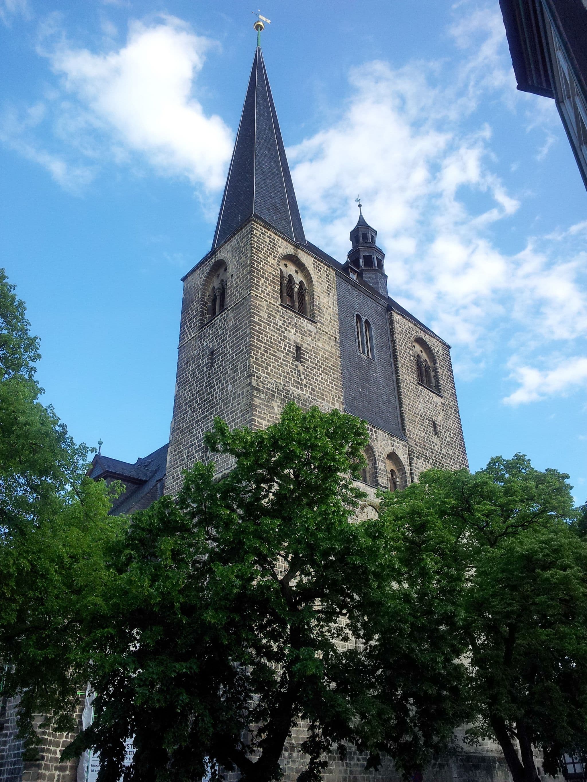 Street view near Fereinwohnung das Nest, Quedlinburg — © voltadino (CC BY-SA · Mapillary)