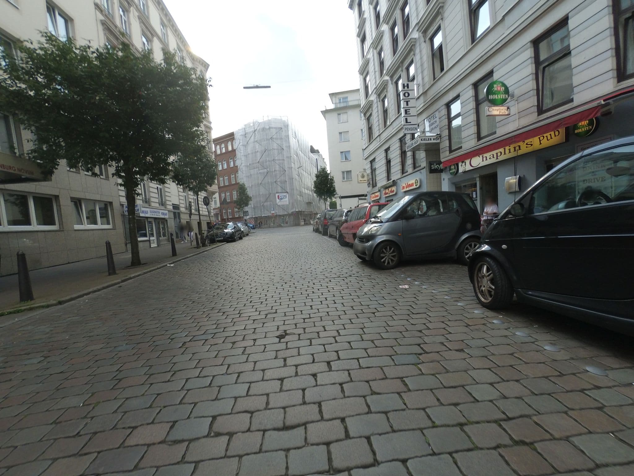 Street view near Oldenburg Novum Hotel, St. Georg — © mjay (CC BY-SA · Mapillary)
