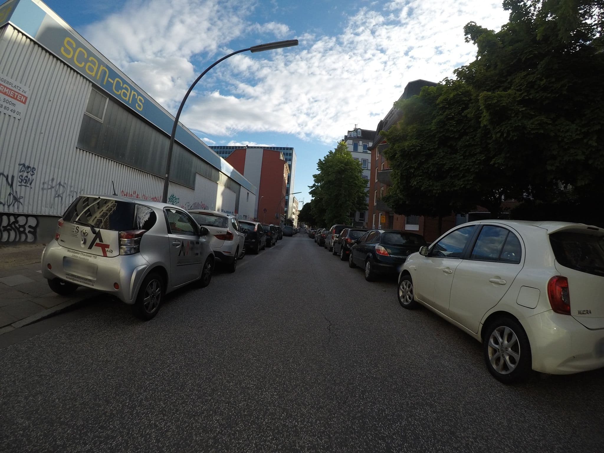 Street view near Hotel Brennerhof gARTen, St. Georg — © veloroute_hamburg (CC BY-SA · Mapillary)
