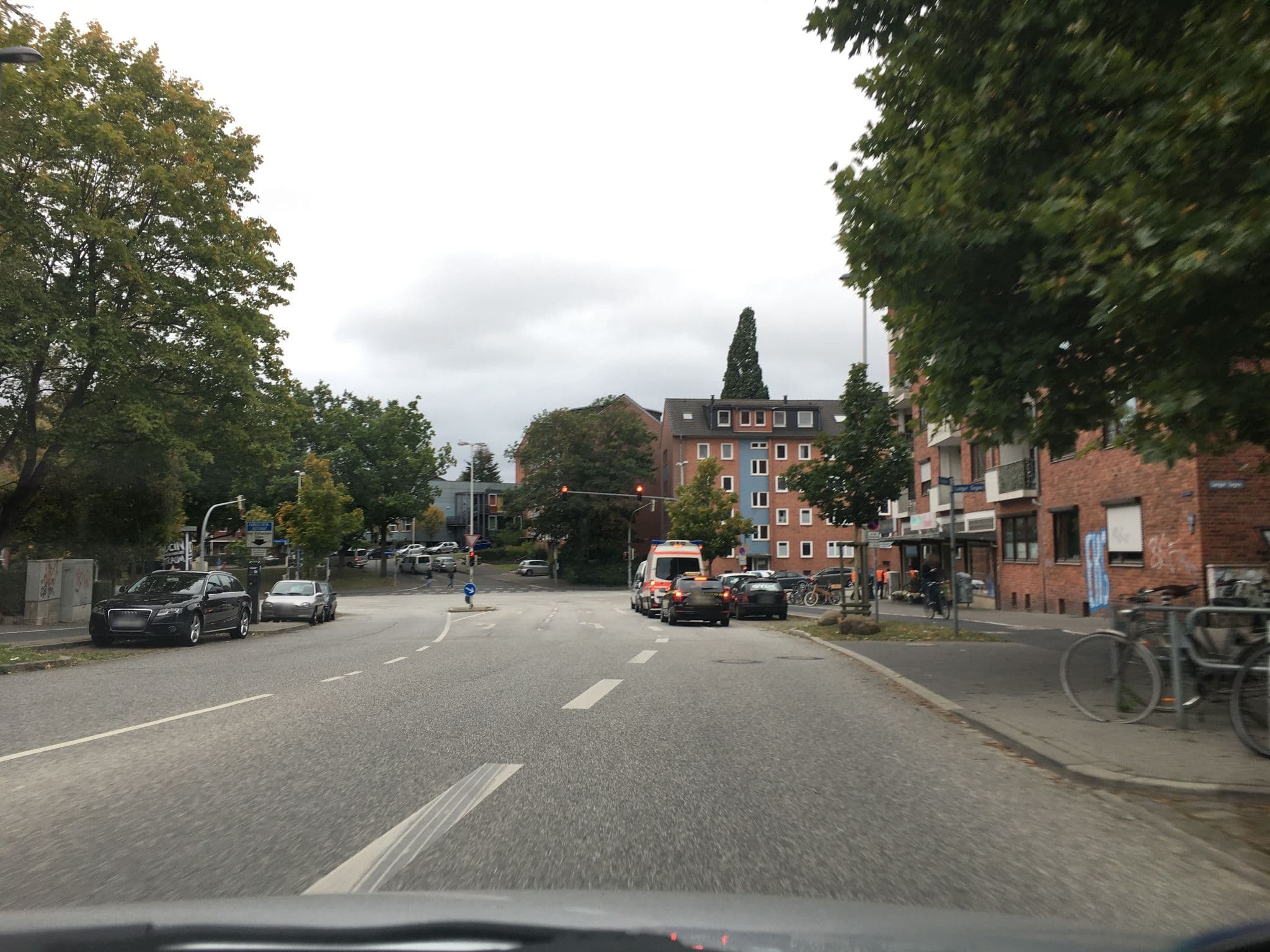 Street view near Hotel Zum Fritz Reuter, Kiel — © rainerup (CC BY-SA · Mapillary)