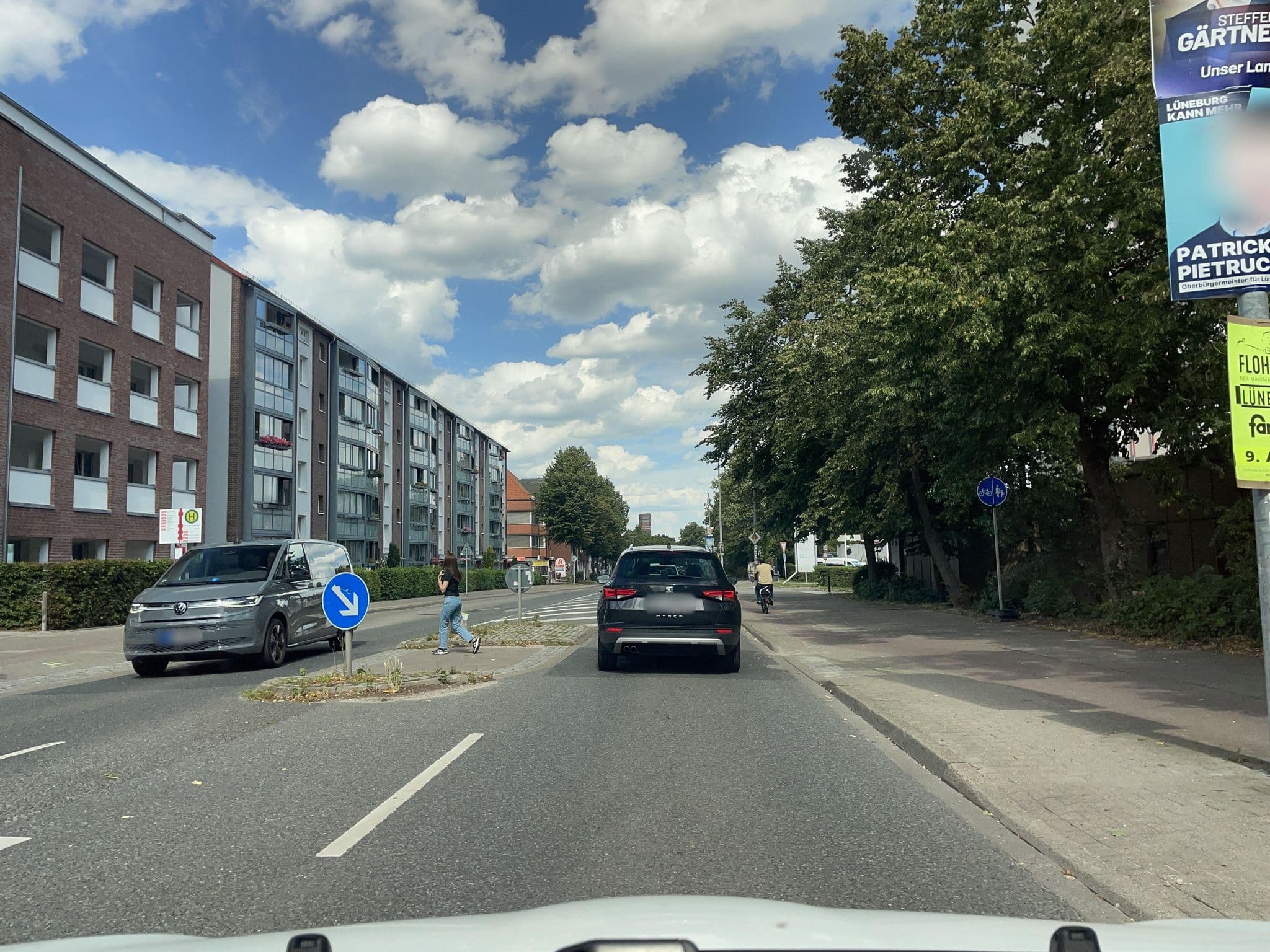 Street view near Seminaris Hotel, Lüneburg — © hotteliene (CC BY-SA · Mapillary)