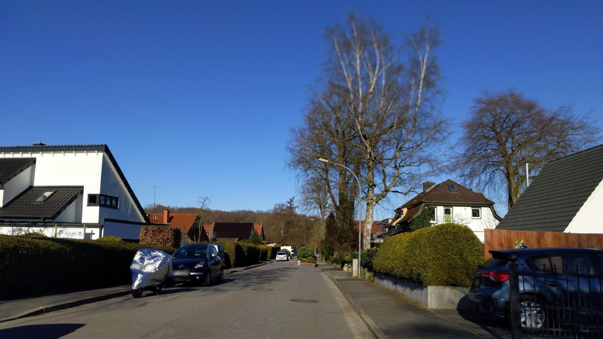 Street view near Ferienwohnung Sachsenhof, Scharbeutz — © rasmustravemnd (CC BY-SA · Mapillary)