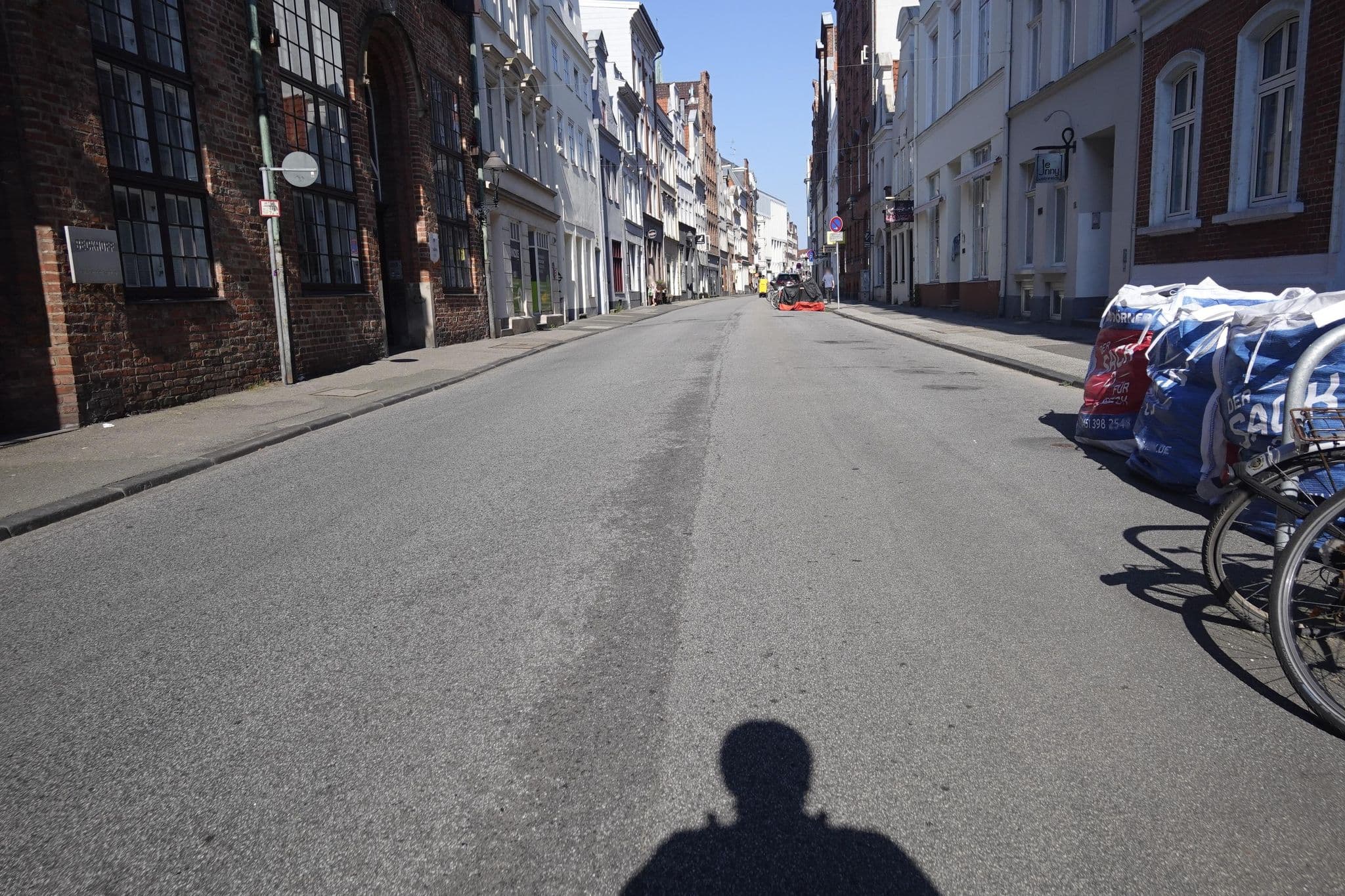 Street view near Ferienwohnung Coco, Lübeck — © skaycle (CC BY-SA · Mapillary)