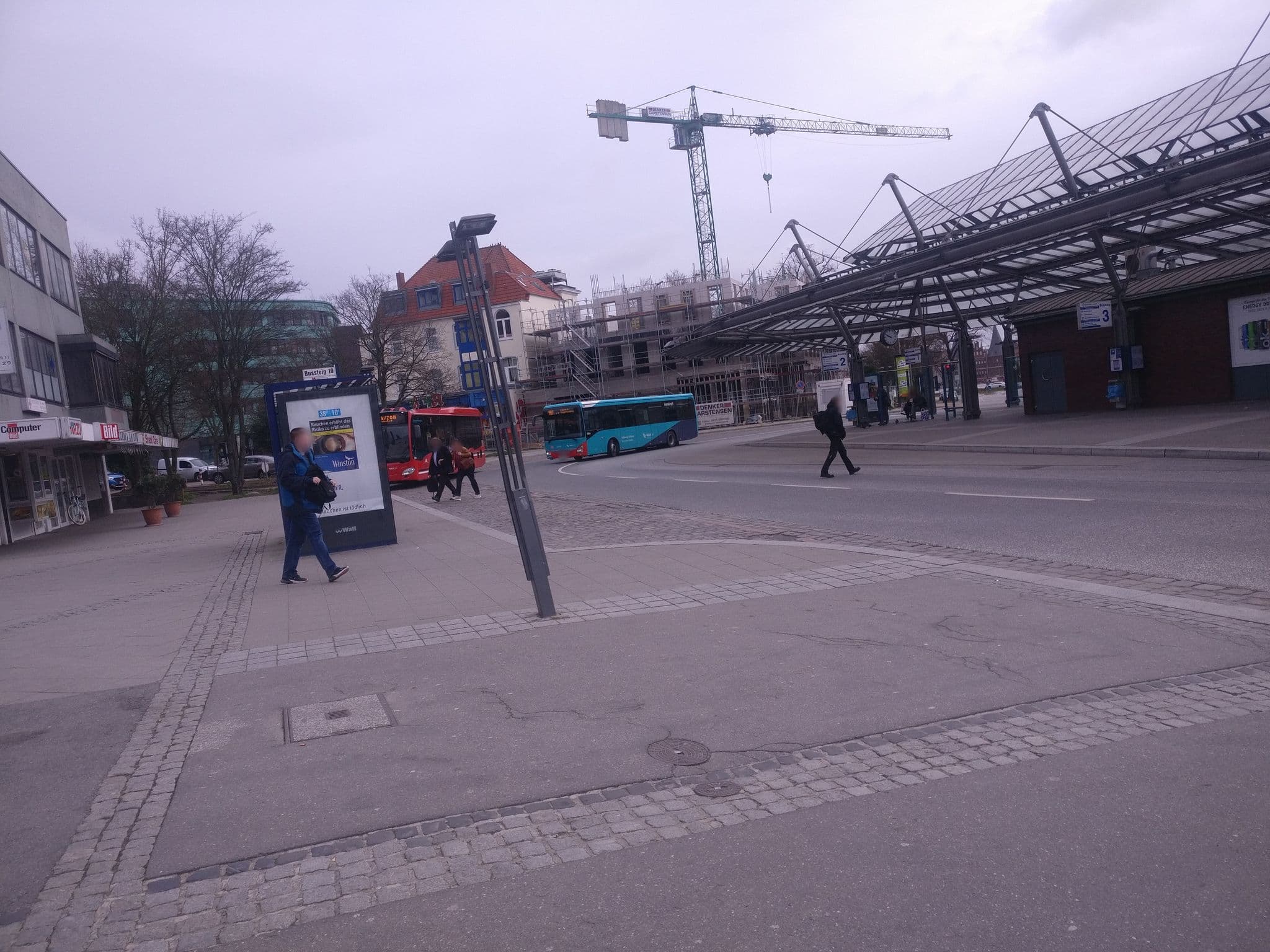 Street view near IntercityHotel Lübeck, Lübeck — © aceini (CC BY-SA · Mapillary)
