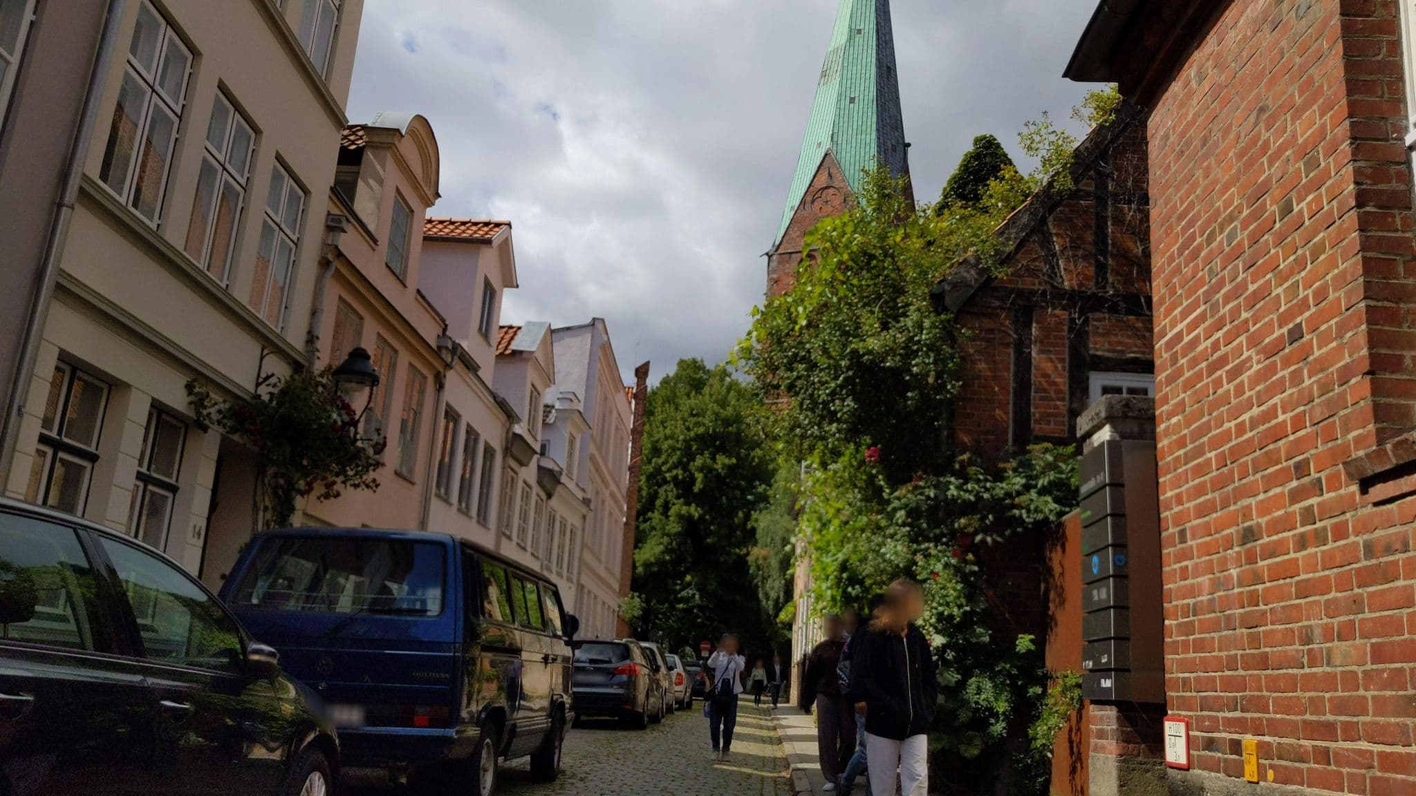 Street view near Ferienwohnung Melchior, Lübeck — © rasmustravemnd (CC BY-SA · Mapillary)