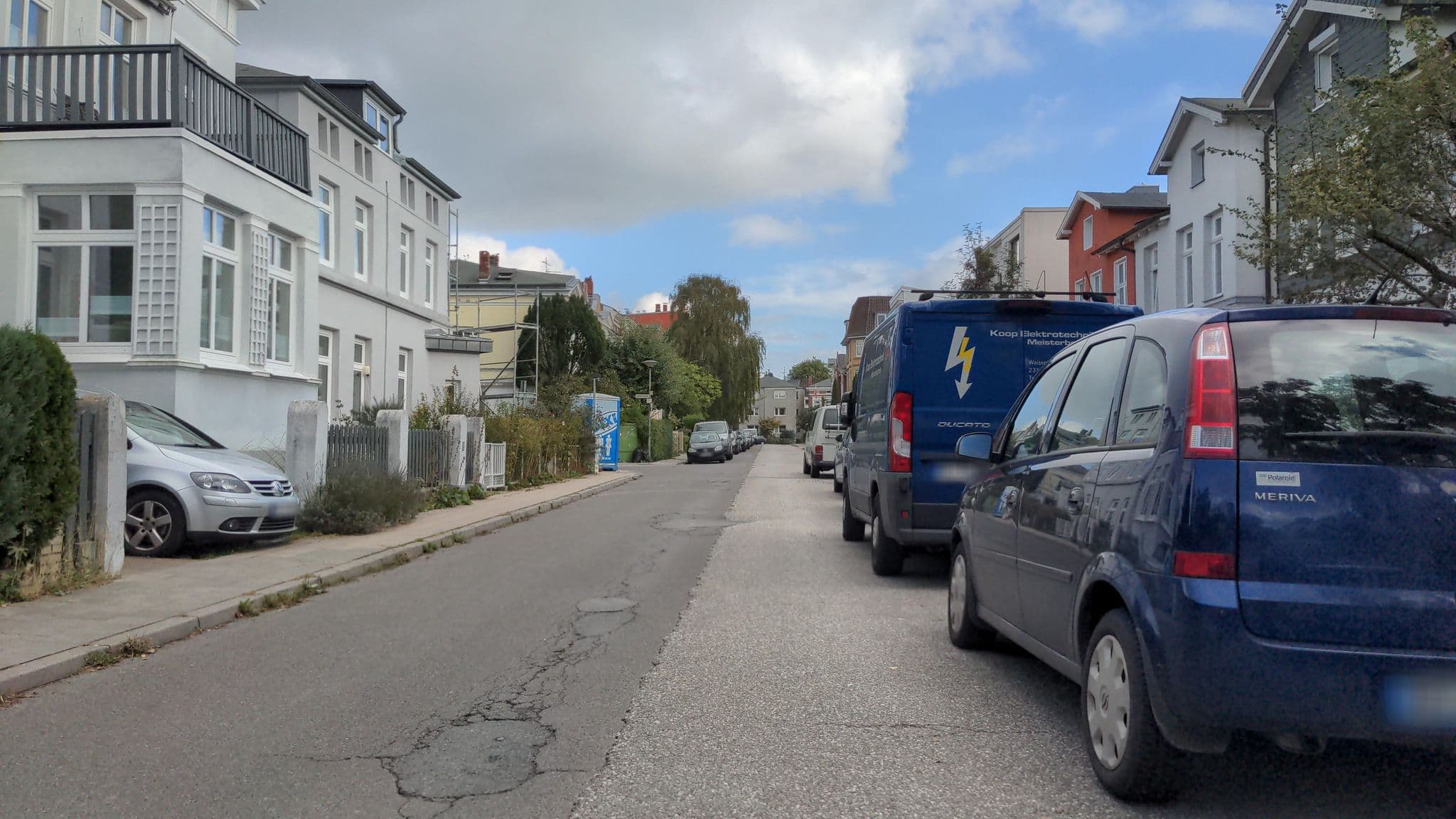 Street view near Nikolaus Addicks, Lübeck — © rasmustravemnd (CC BY-SA · Mapillary)