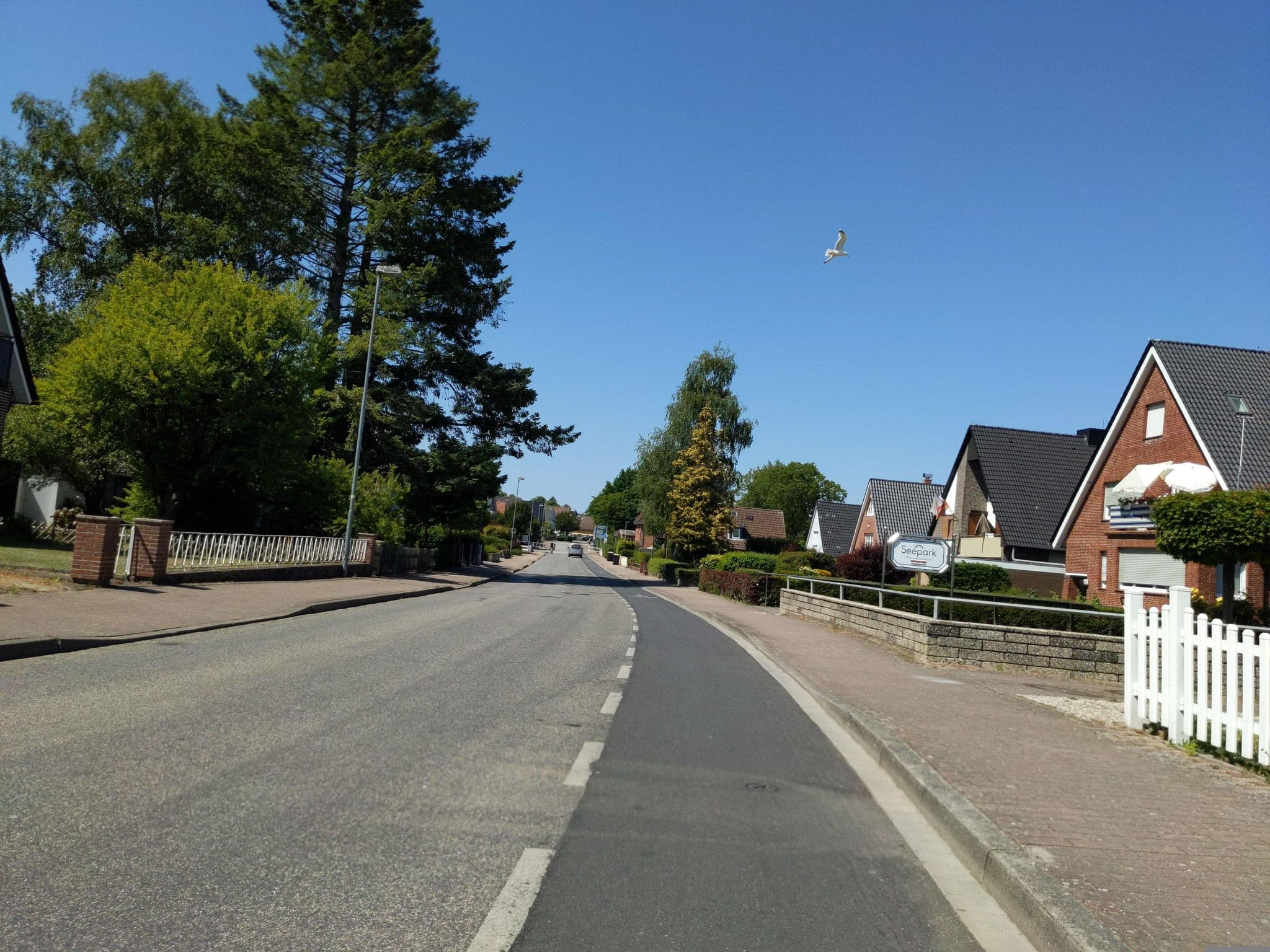 Street view near Ferienwohnung Seehus II, Grömitz — © rasmustravemnd (CC BY-SA · Mapillary)