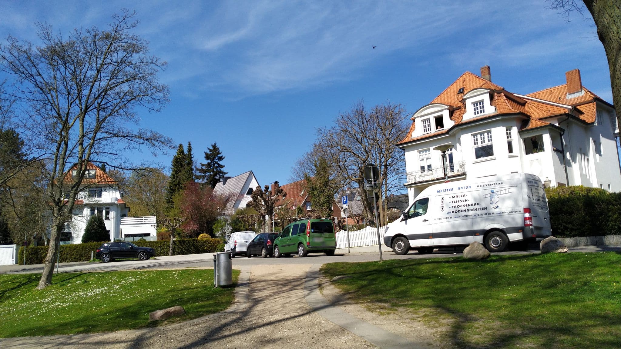 Street view near Ferienwohnung Strandnah, Travemünde — © rasmustravemnd (CC BY-SA · Mapillary)