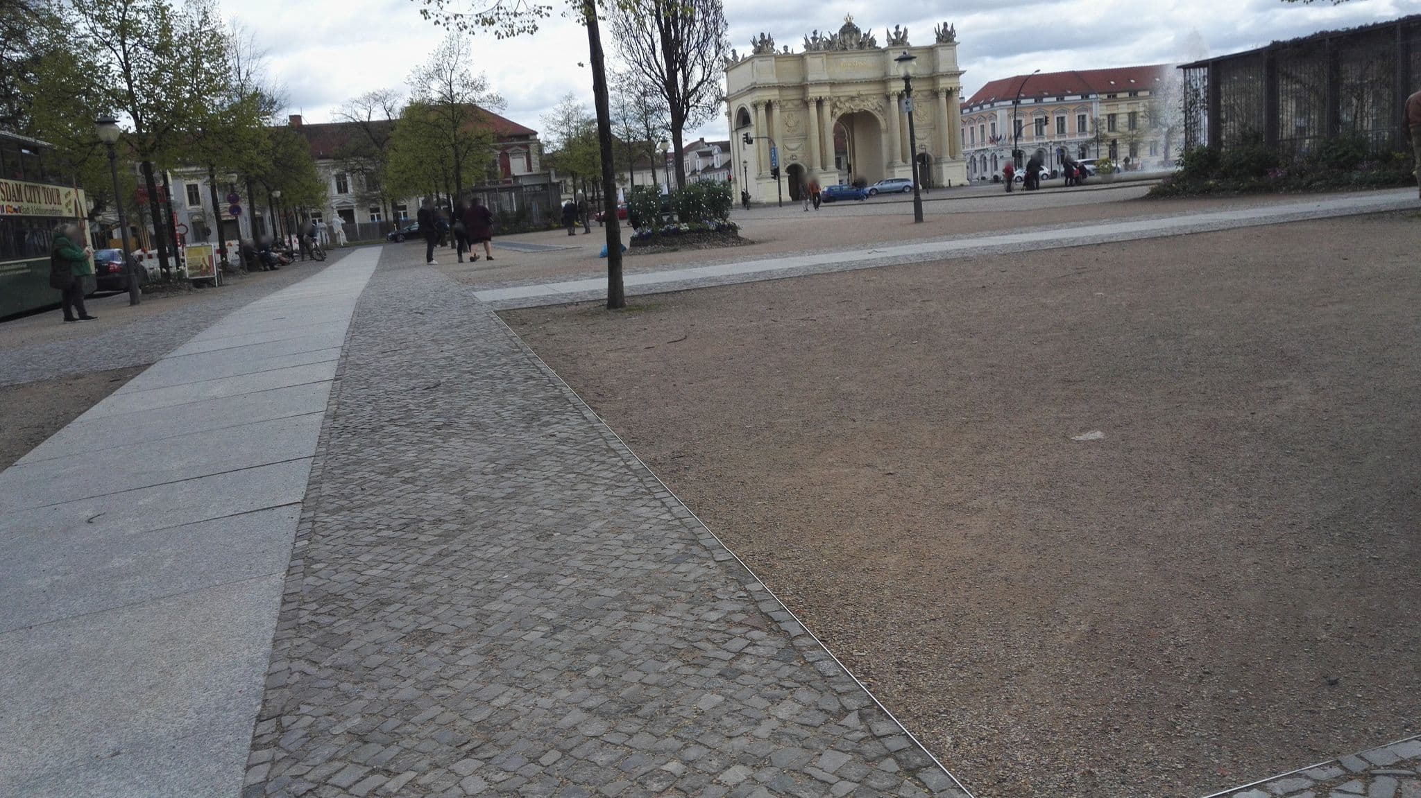 Street view near Bed & Breakfast am Luisenplatz, Potsdam — © marcuscalabresus (CC BY-SA · Mapillary)