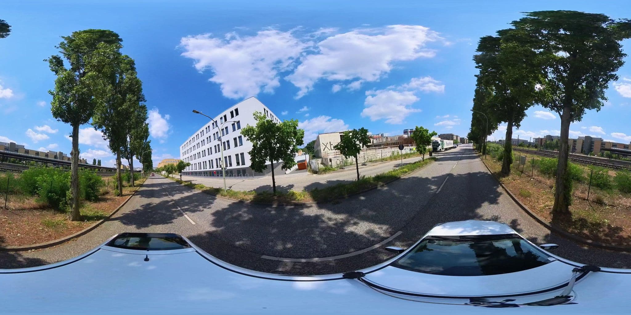 Street view near B&B, Potsdam — © osmplus_org (CC BY-SA · Mapillary)