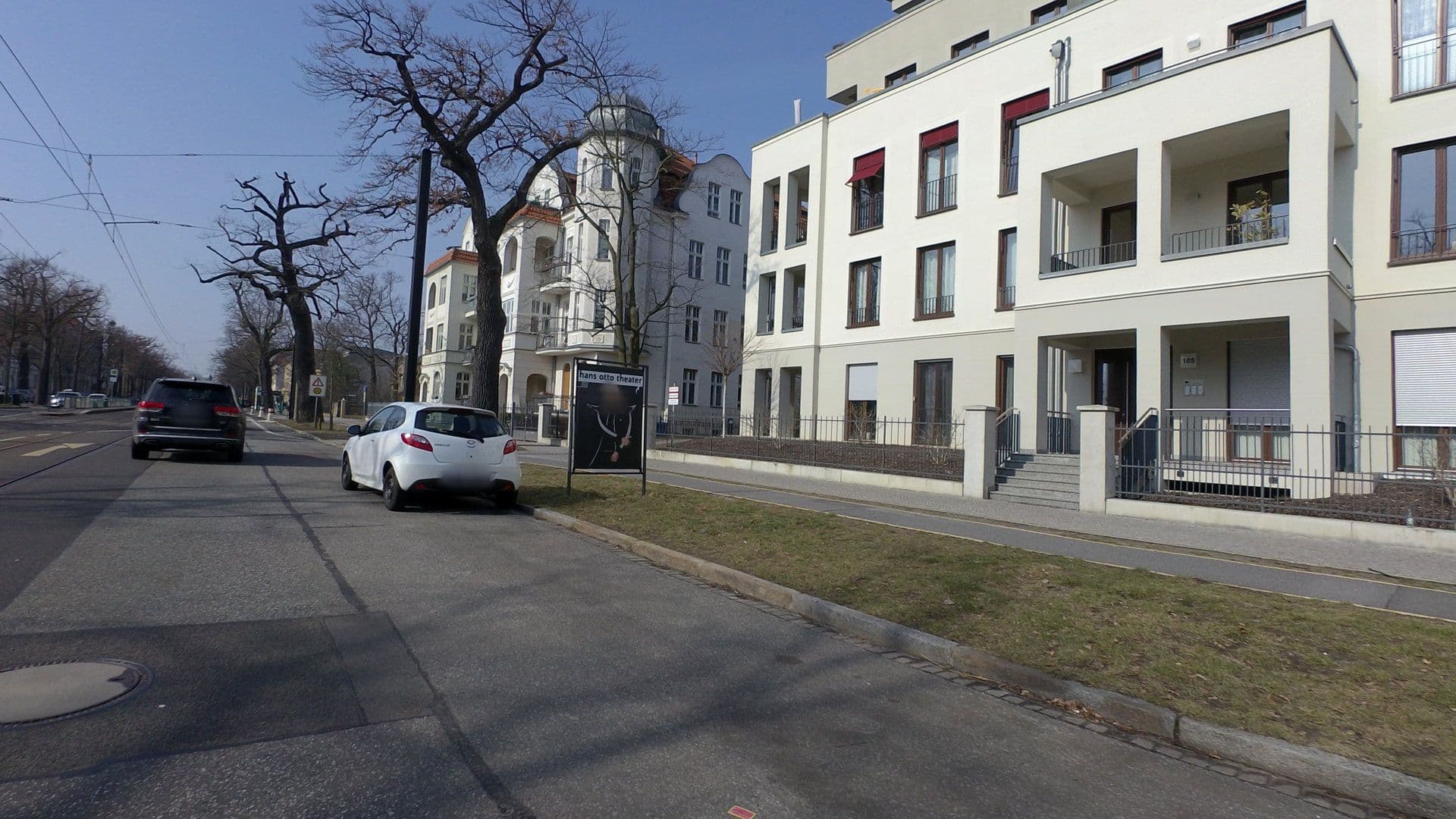 Street view near Schiffspension "Luise", Potsdam — © moenk (CC BY-SA · Mapillary)