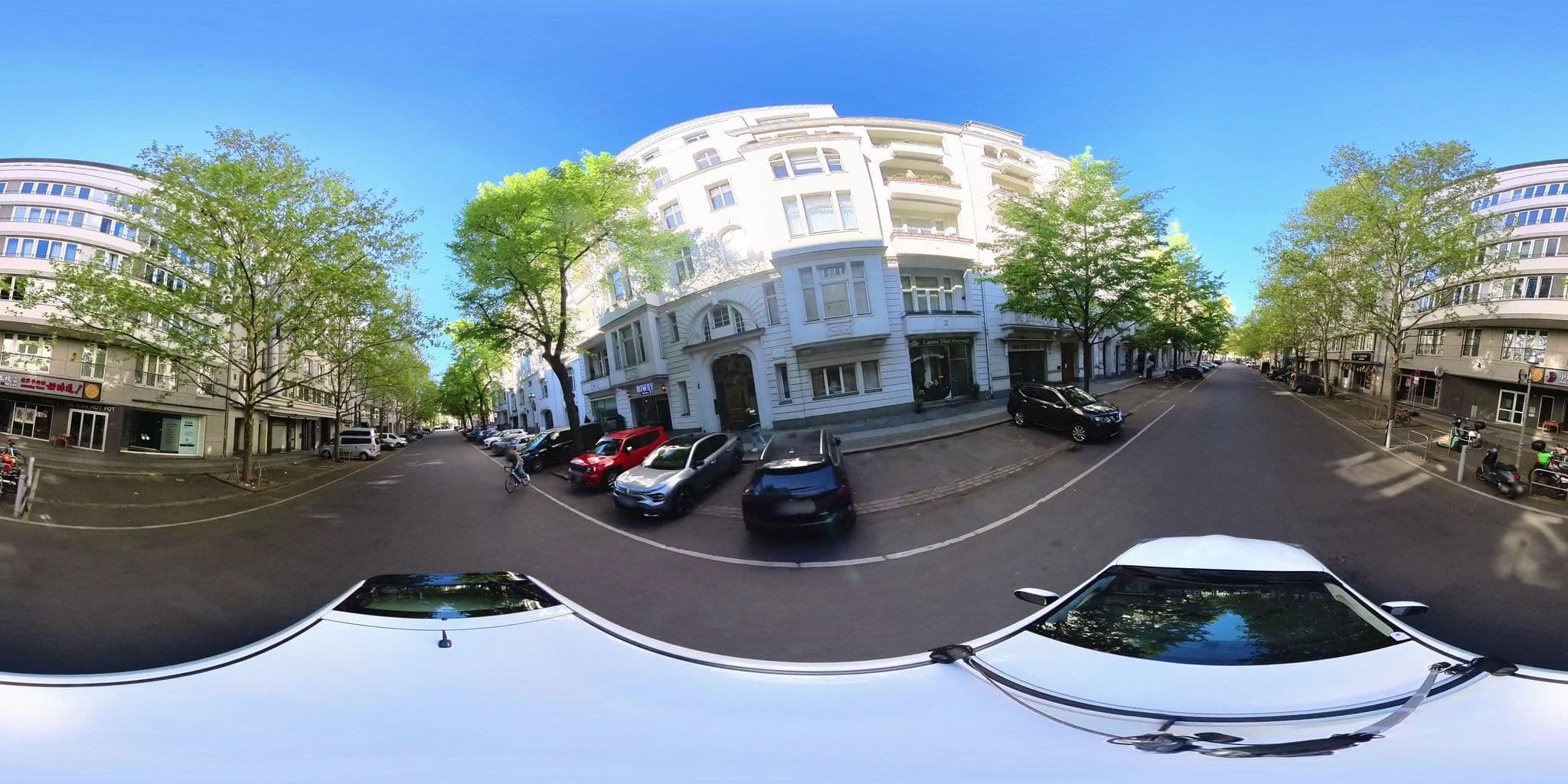 Street view near Hotel Pension Columbus, Schöneberg — © osmplus_org (CC BY-SA · Mapillary)
