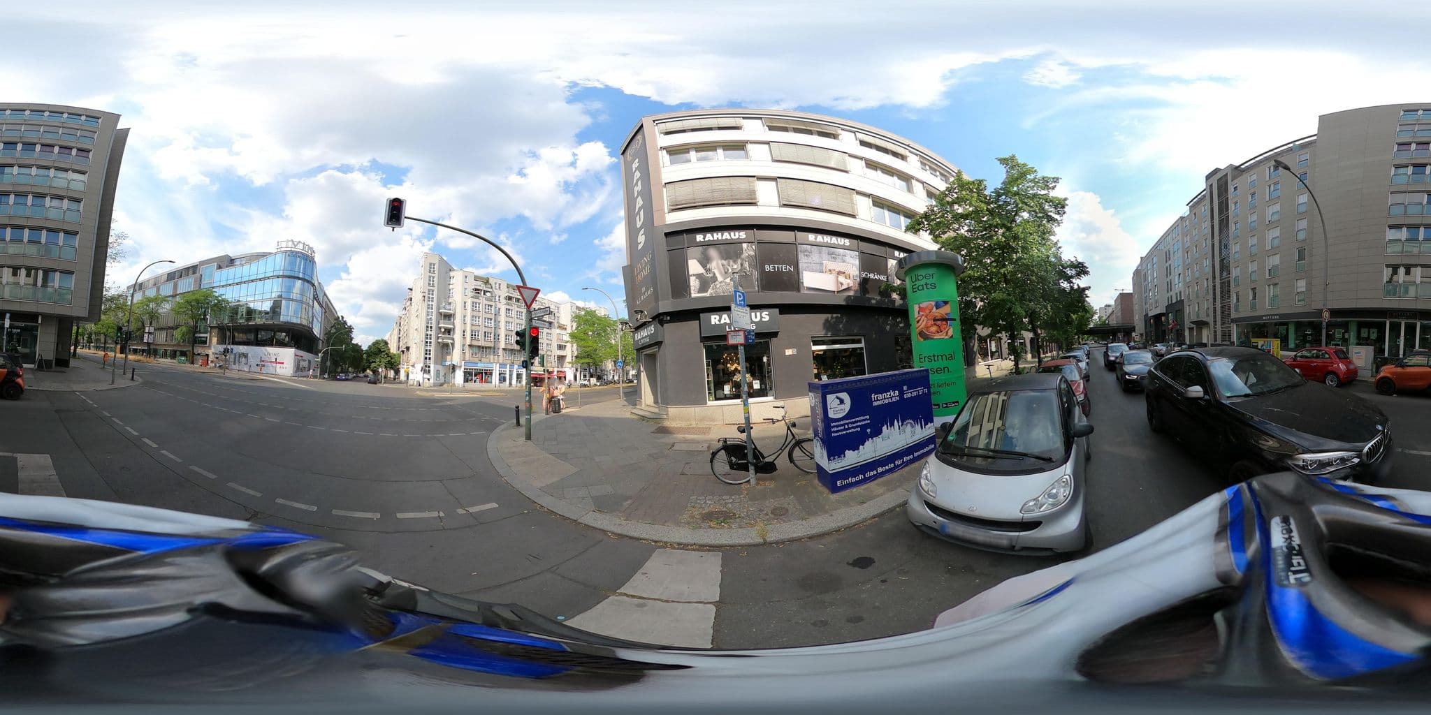 Street view near Azimut Hotels Company Europe, Schöneberg — © eserte (CC BY-SA · Mapillary)