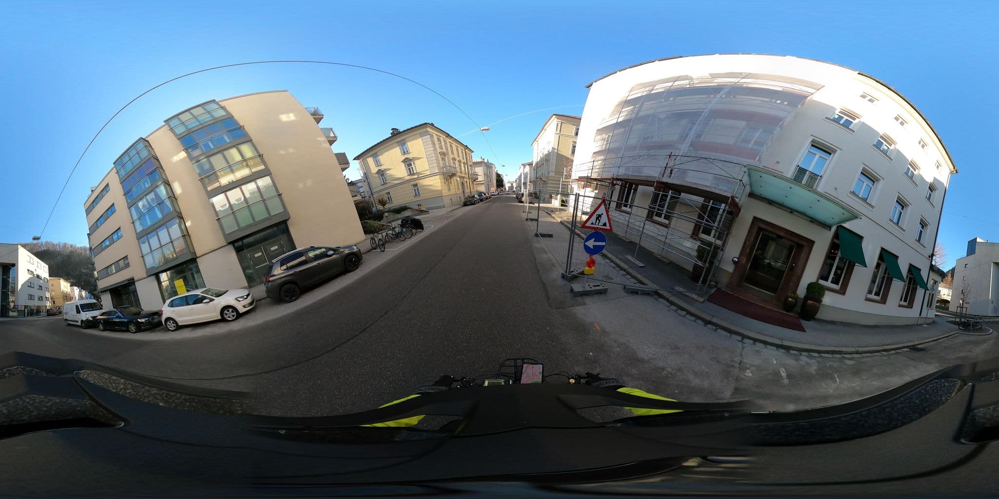 Street view near Boutique Hotel Auersperg Salzburg, Salzburg — © OidaHeast (CC BY-SA · Mapillary)